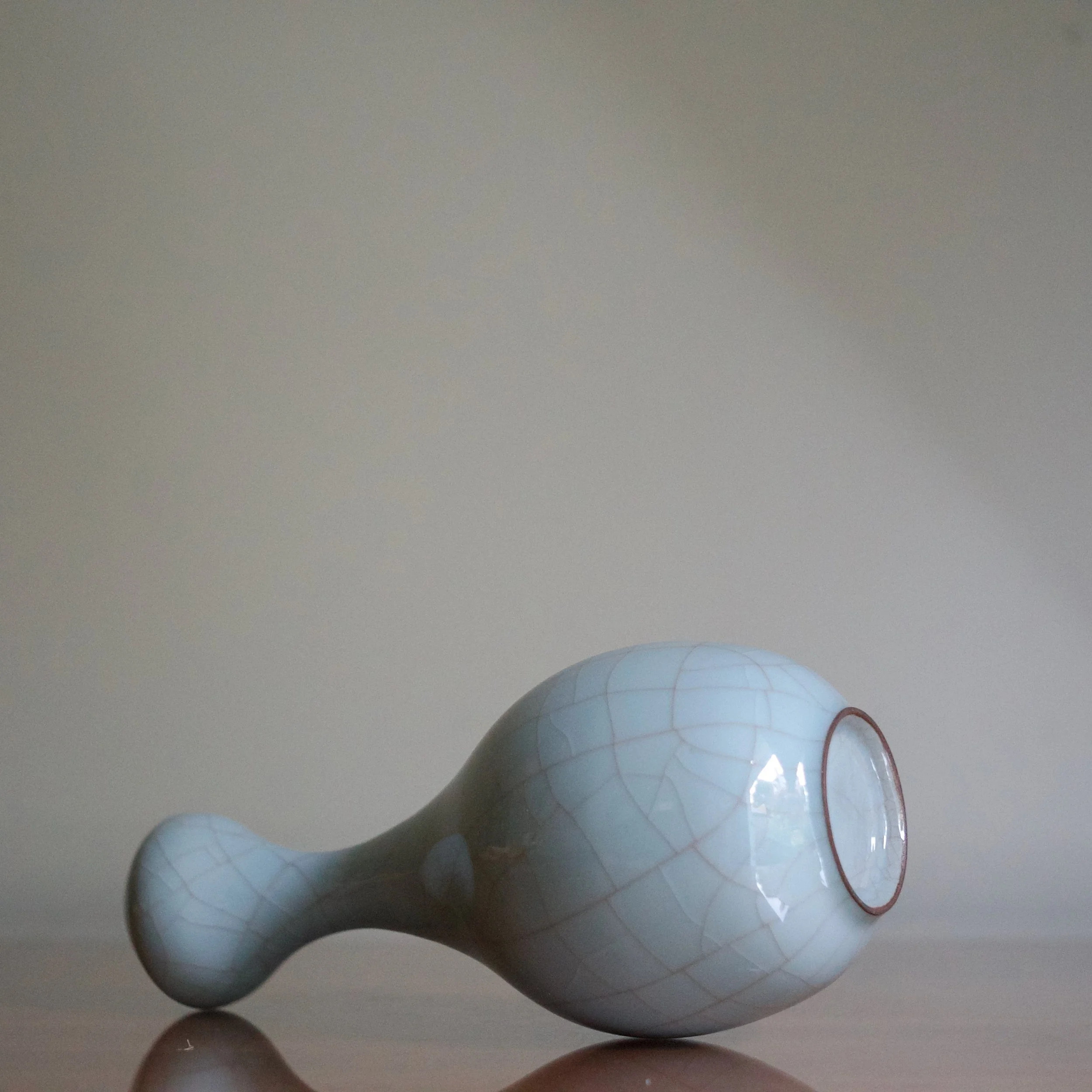 Shinobu Kawase celadon vase