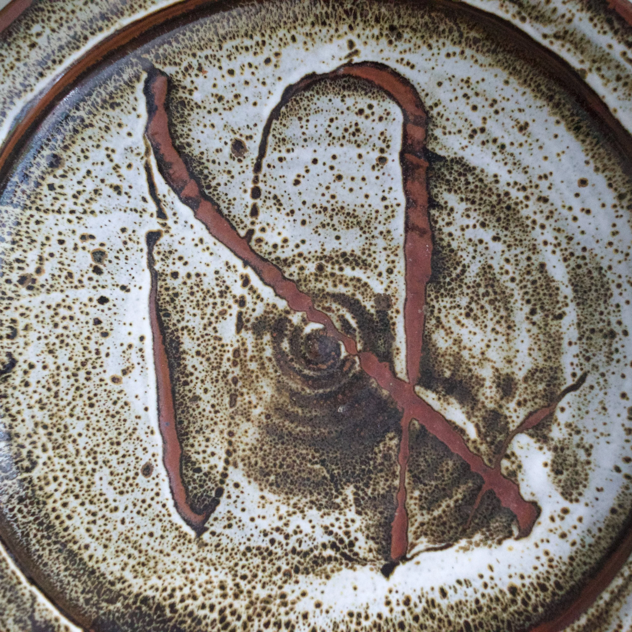 Heinz Laffin stoneware charger