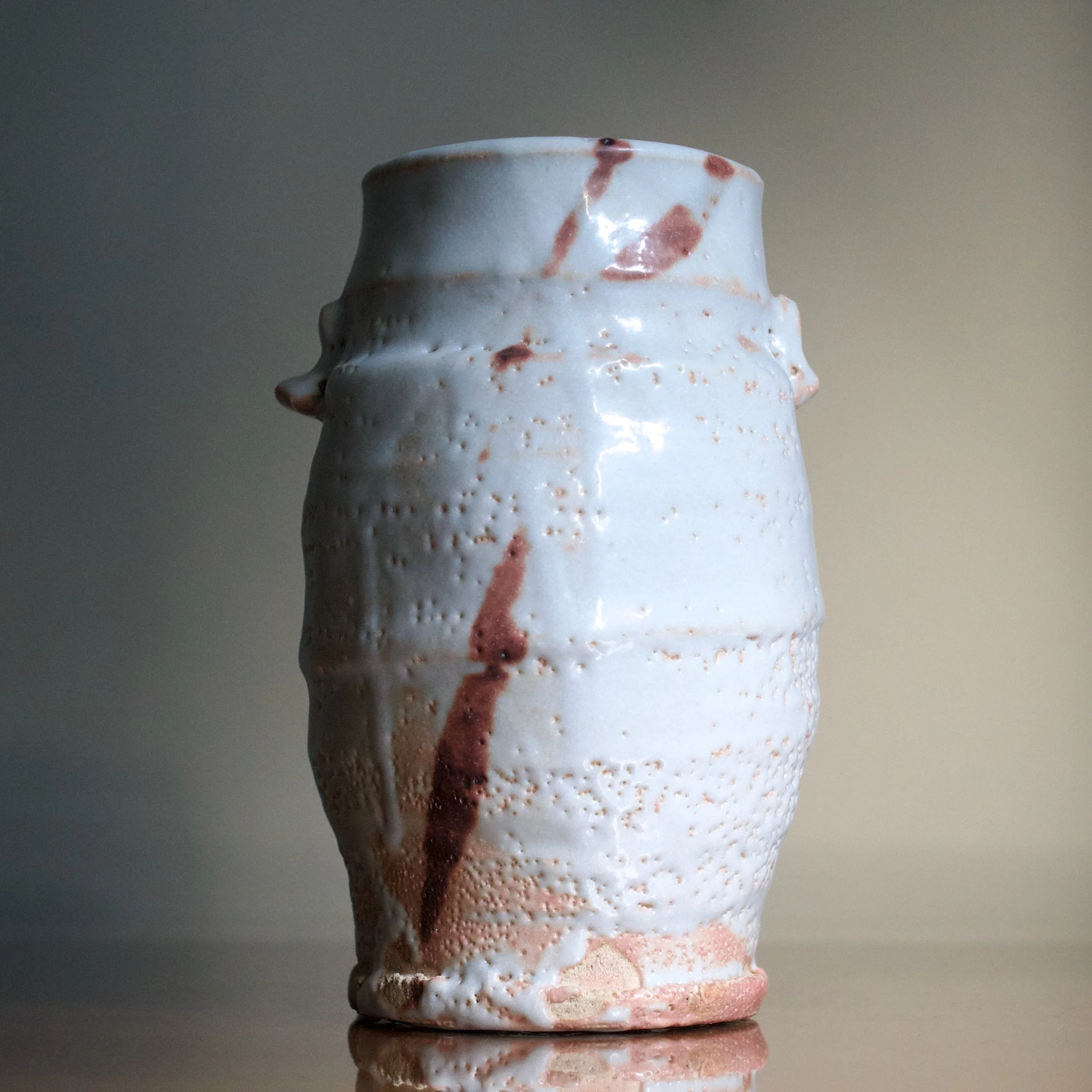 Ken Matsuzaki Shino vase