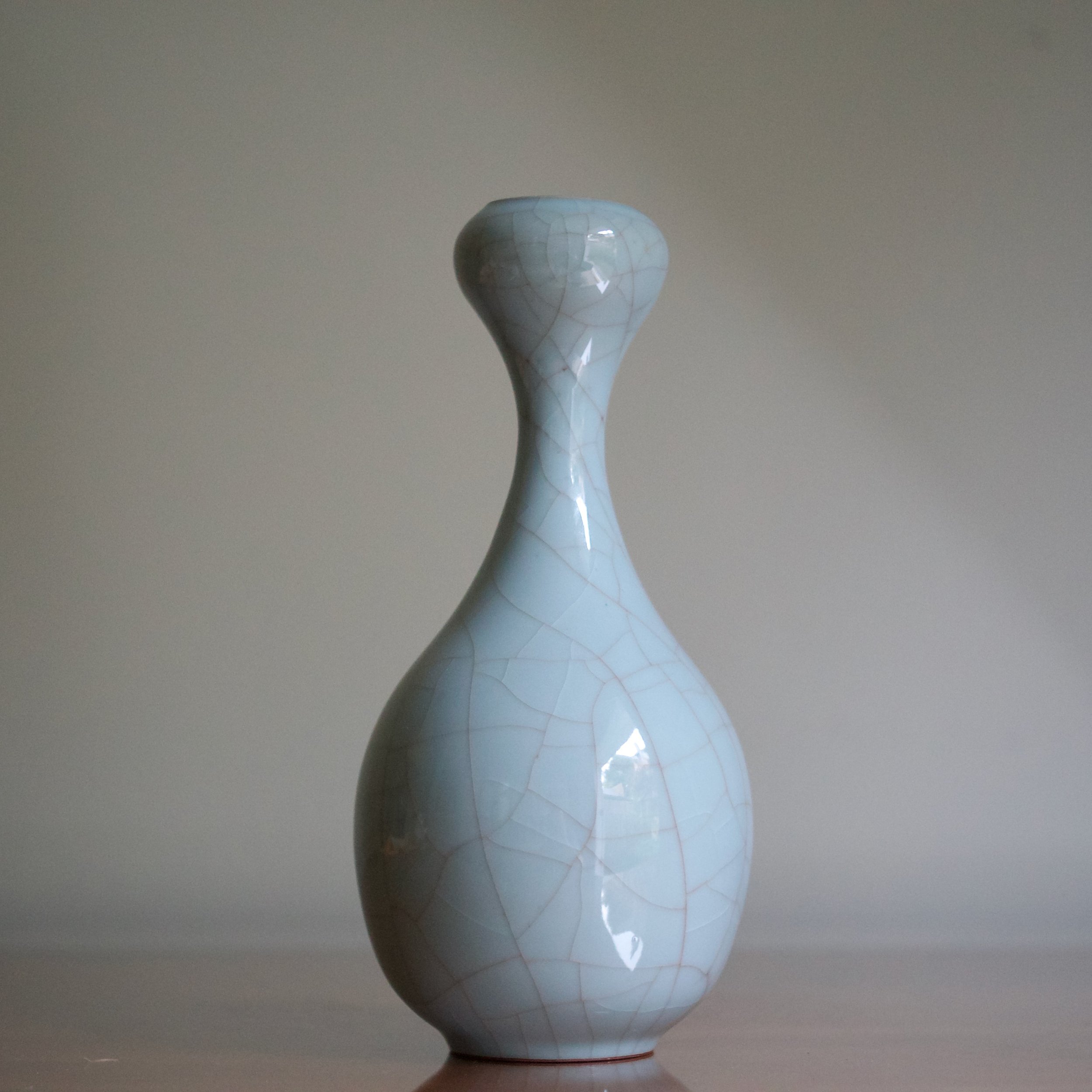 Shinobu Kawase celadon vase