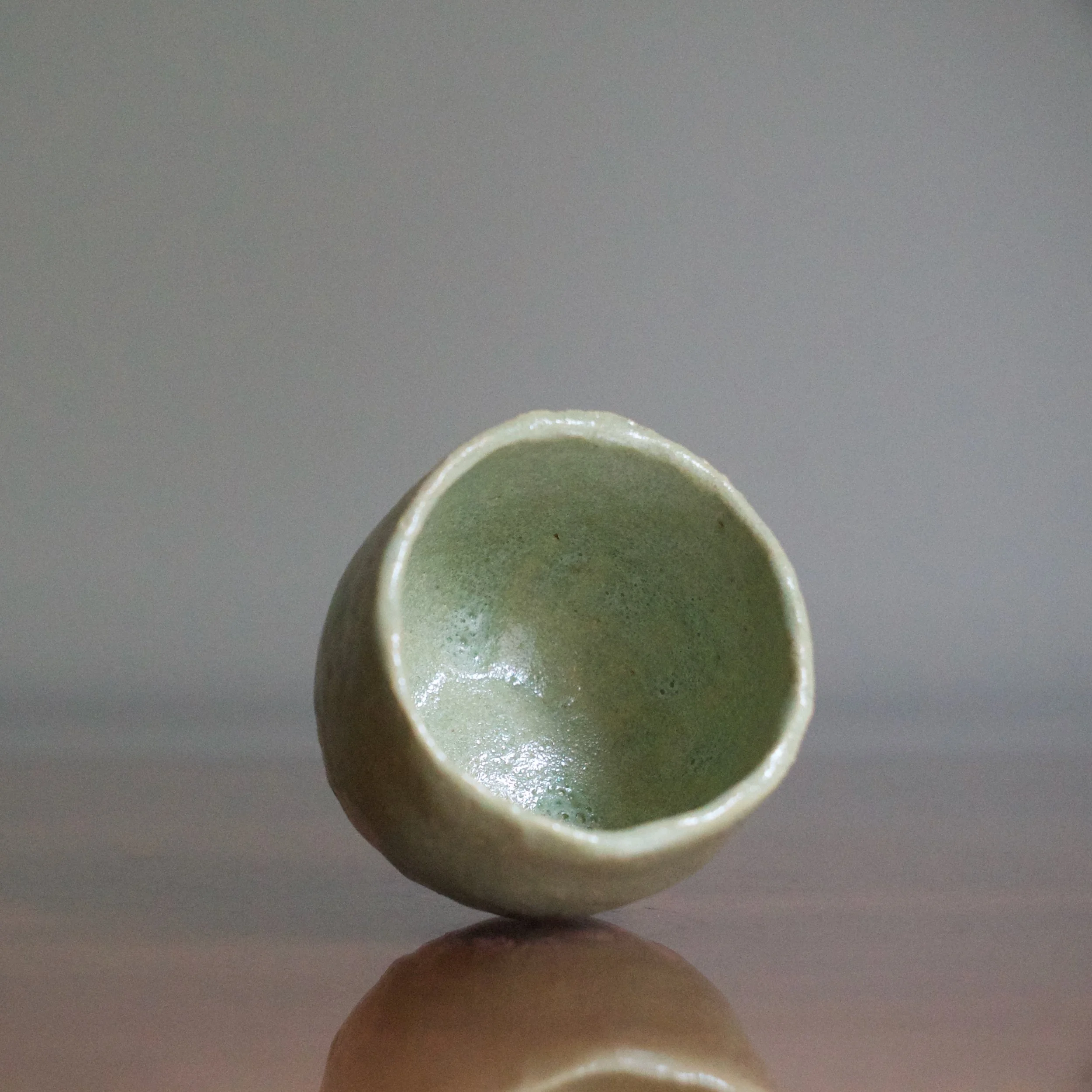 Hideki Yanashita jade raku guinomi 2