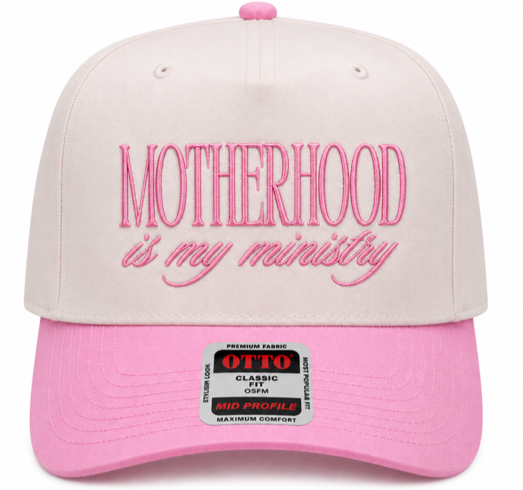 Motherhood Is My Ministry Hat