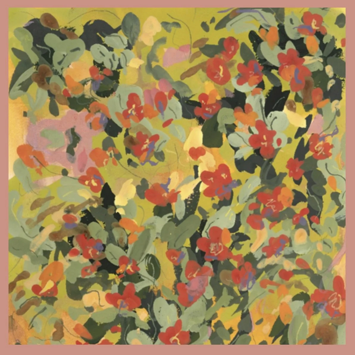 Pretty soon, these designs will be in scarf form! 24&rdquo; x 24 in a pretty lightweight cotton silk. The samples came out beautiful and I&rsquo;m super excited for them to arrive. 💛