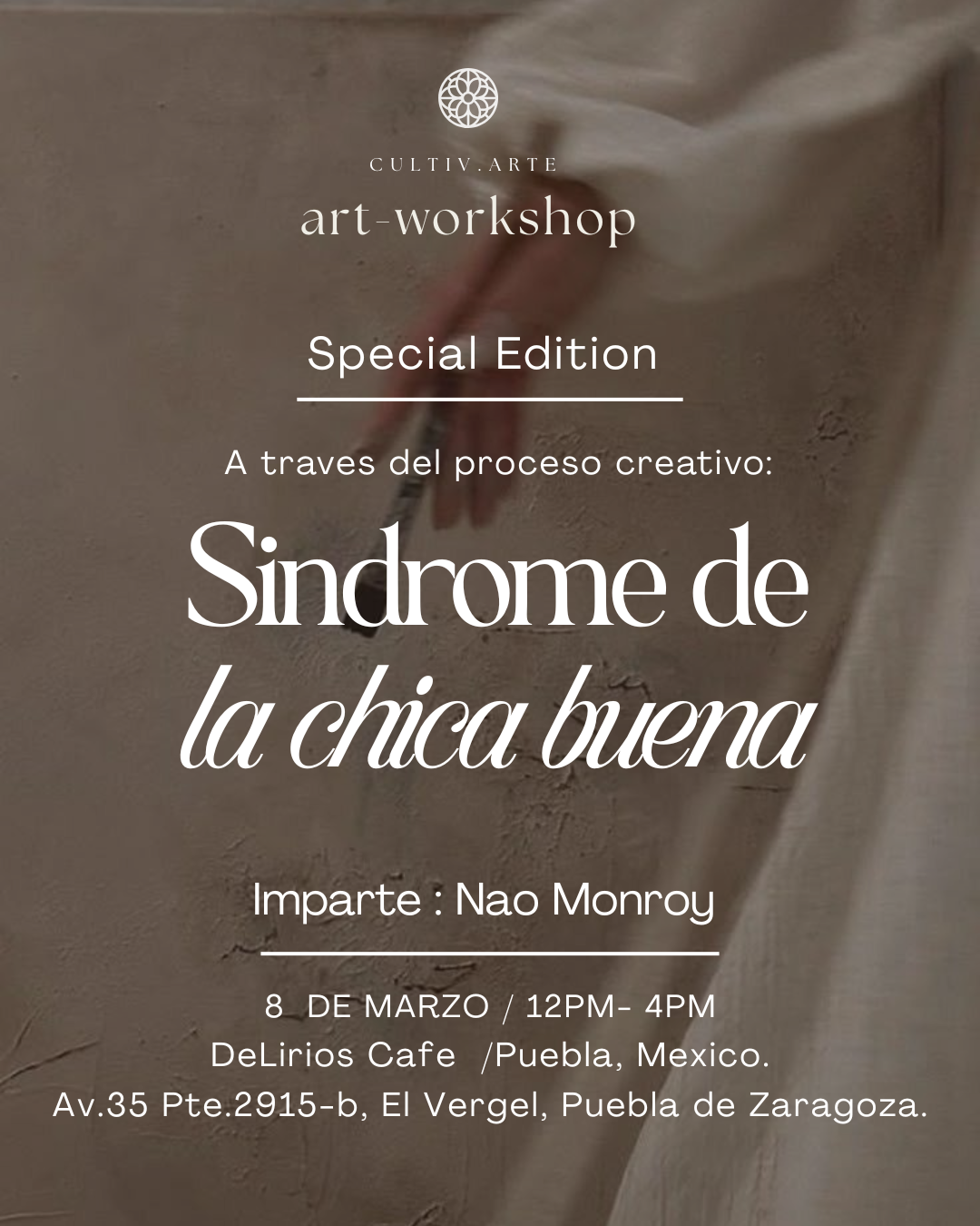 WORKSHOP/ SINDROME DE LA CHICA BUENA