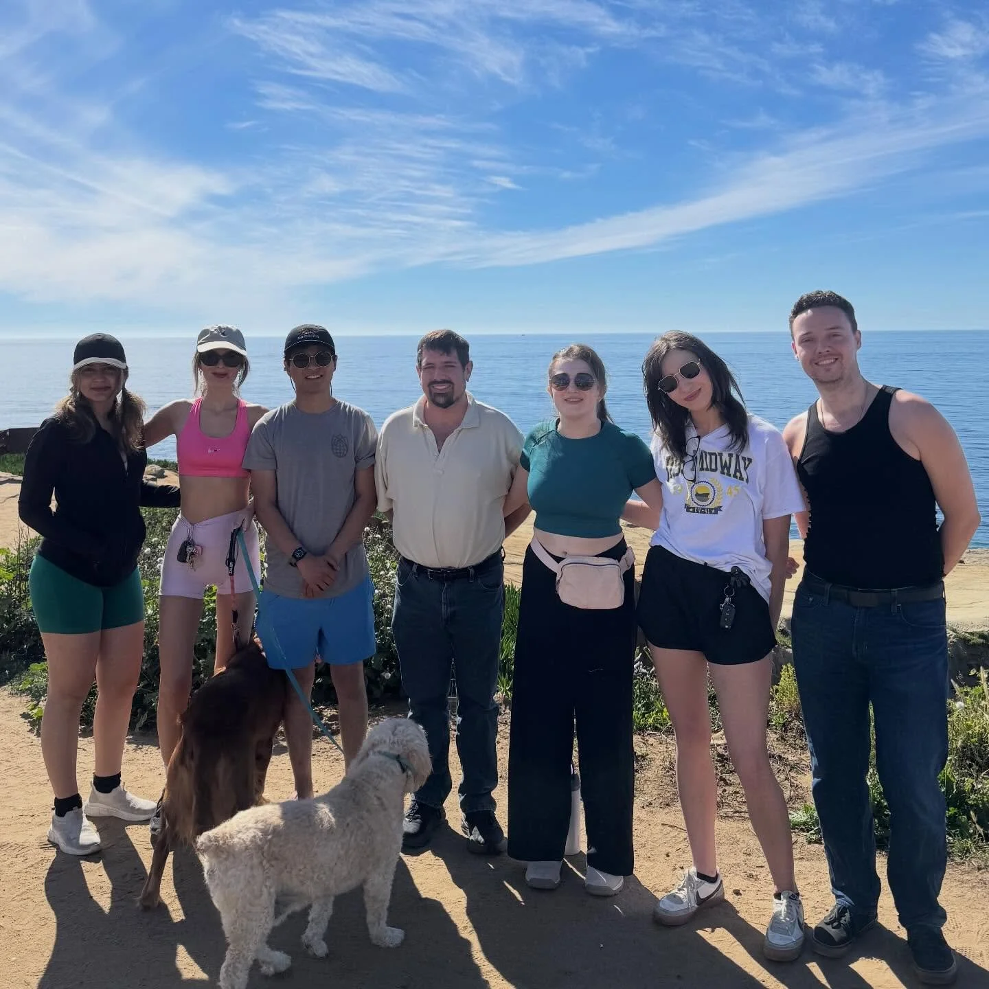 Sunset cliff adventures with WeBelong 💜 come join us for the next one! Follow @webelonginstitute to be up to date on all our events