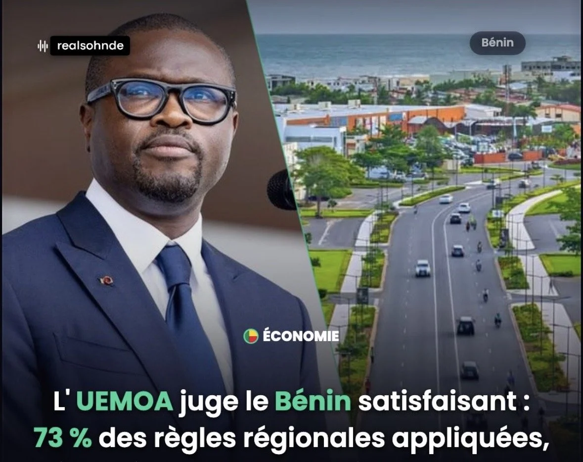 L’UEMOA juge le Bénin satisfaisant sur le plan règlementaire
