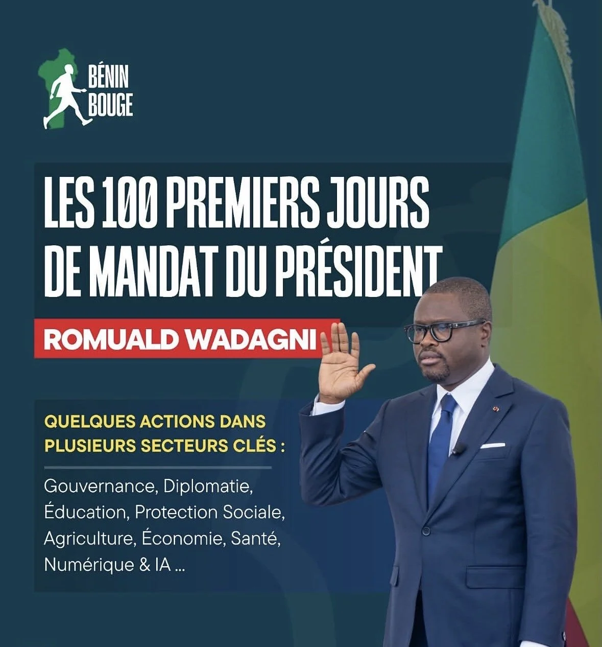 Bilan des 100 premiers jours du mandat du président WADAGNI