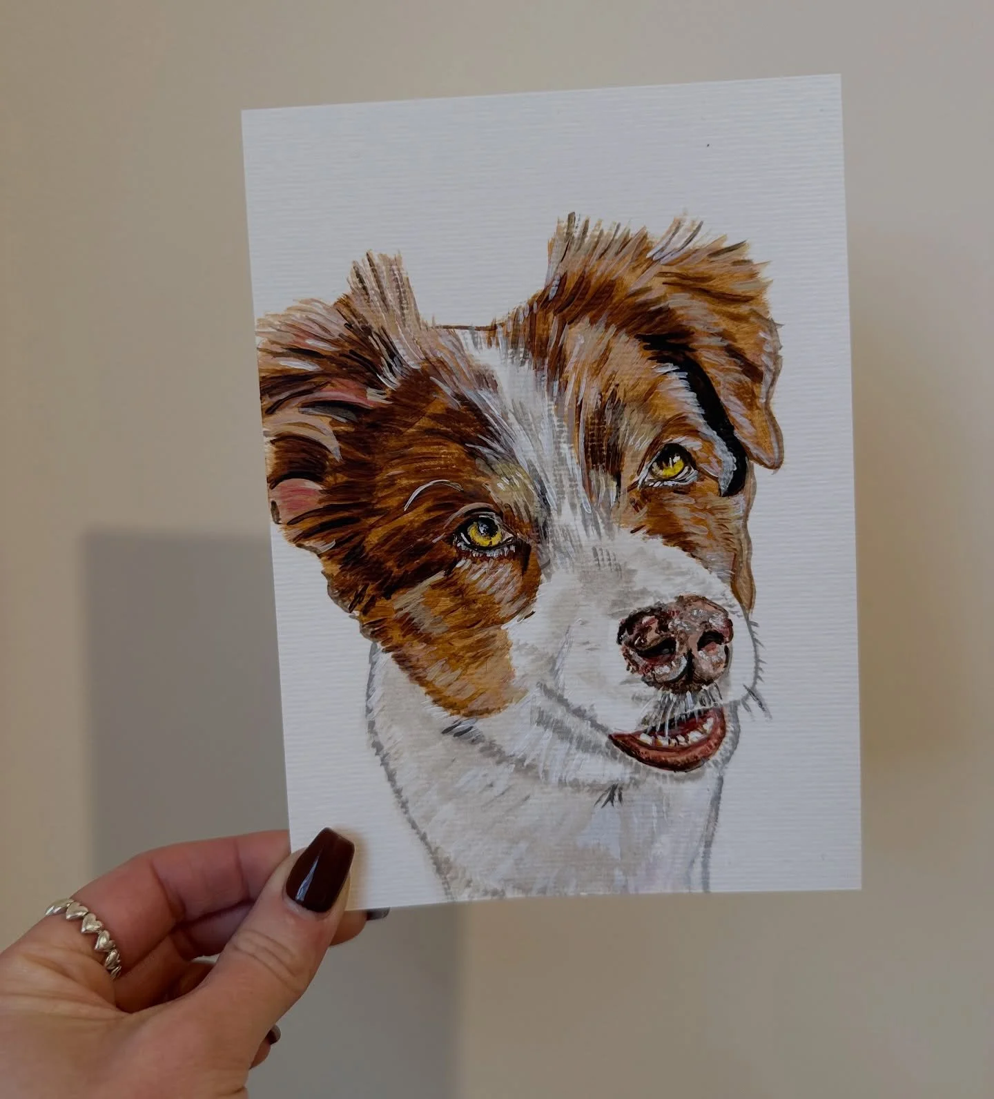 Some pups I painted over the holidays as gifts 🎁 

(I&rsquo;ve been so bad for posting lately, but I am still painting over here!) 

#petportrait #painting #art #stratford