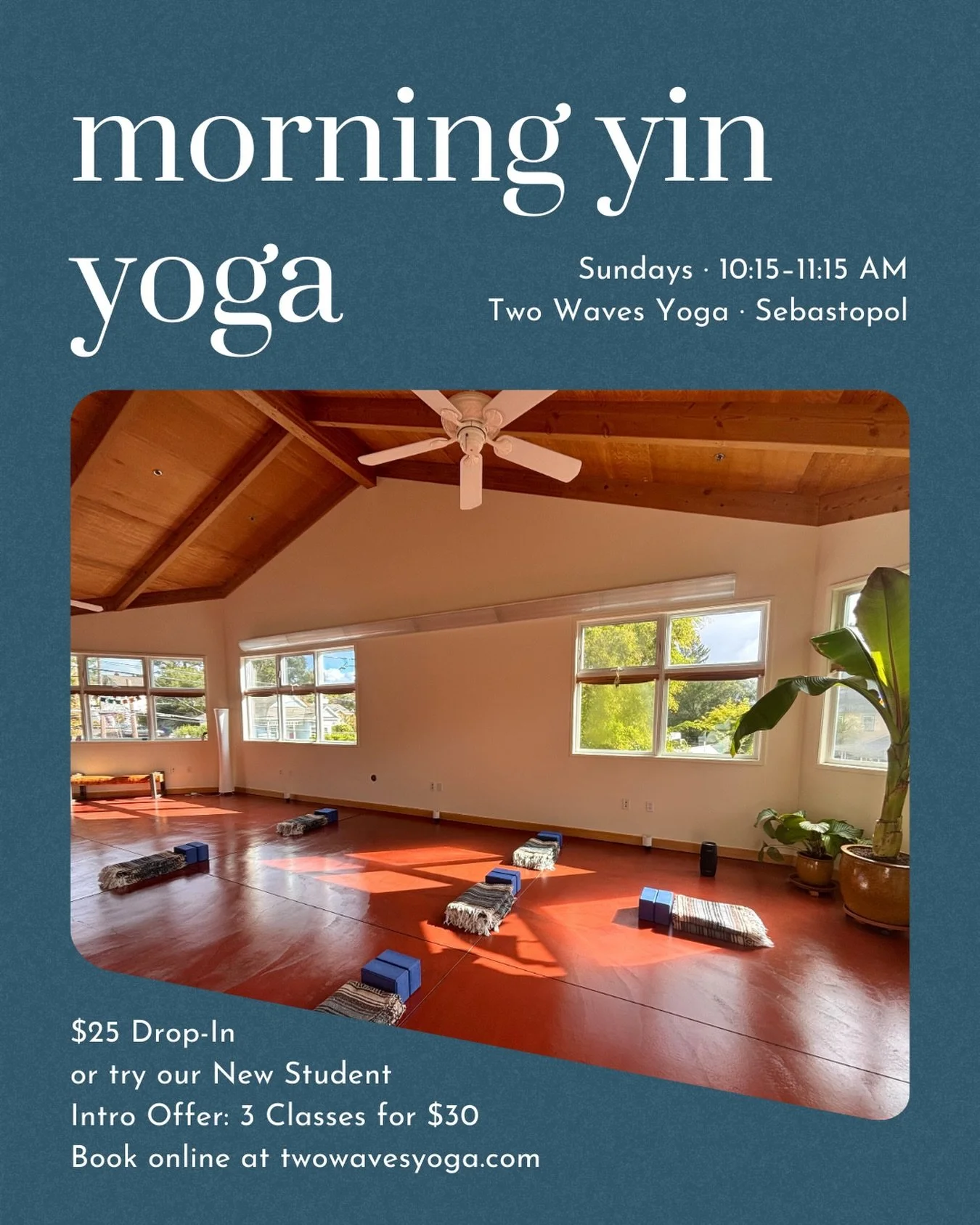 Start your morning with grounding and calm. Set in soft morning light, this practice offers long, passive floor poses held for 2&ndash;5 minutes to gently stretch deep connective tissues like fascia, improving flexibility, circulation, and joint heal