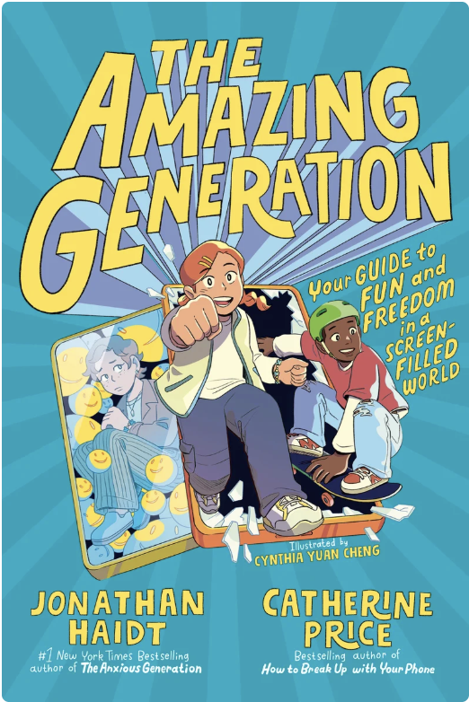 A bold, optimistic, and practical guide to growing into your most authentic, confident, and adventurous self. Readers won’t just discover how to avoid becoming the next Anxious Generation. They’ll learn how to become amazing.