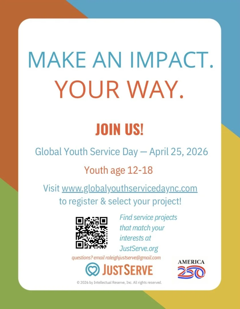 Global Youth Service Day is Coming…