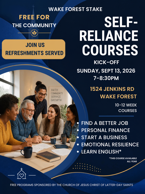 Take the Next Step: Free Community Self-Reliance Courses Starting Soon