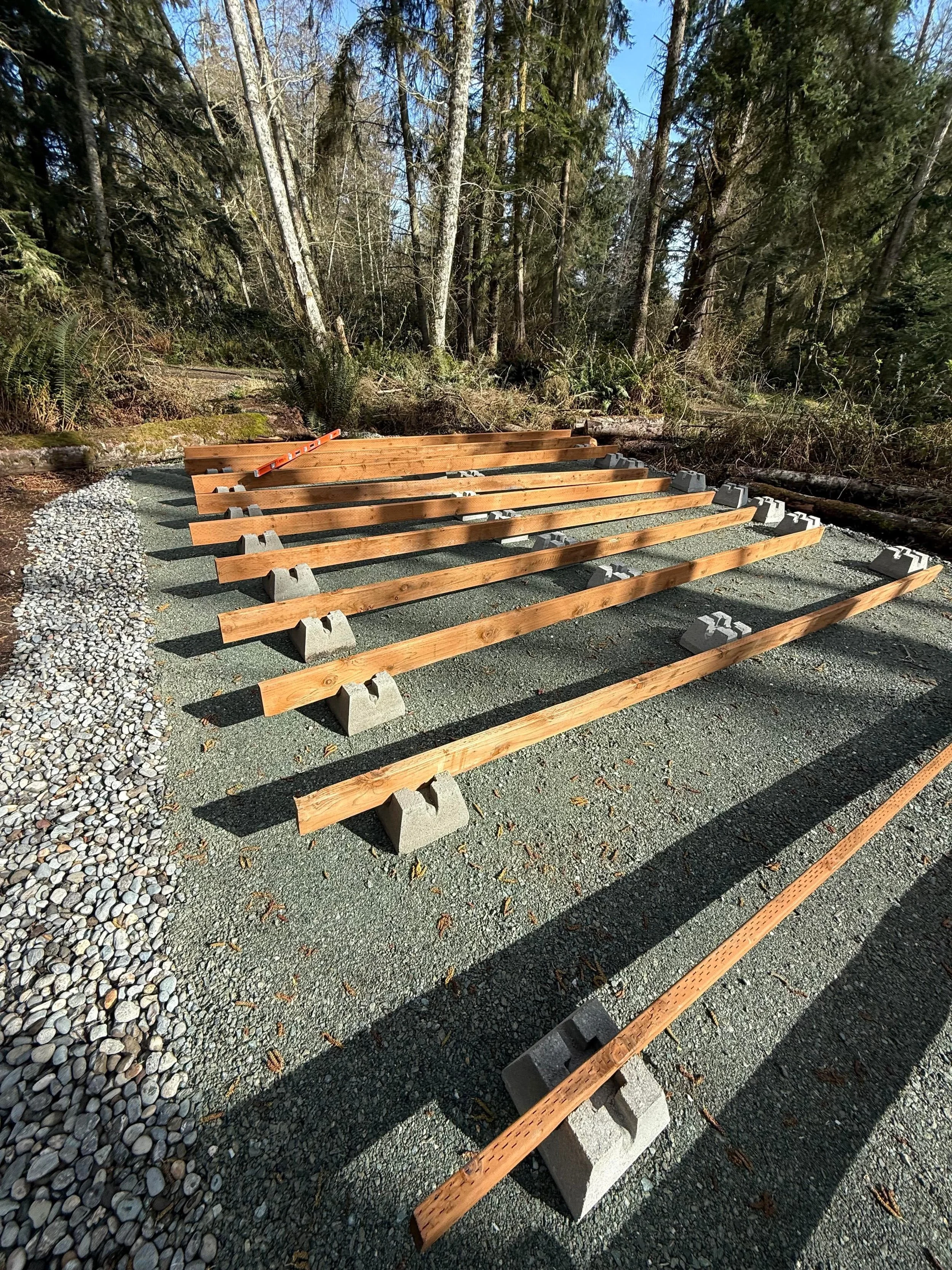 Tent platform