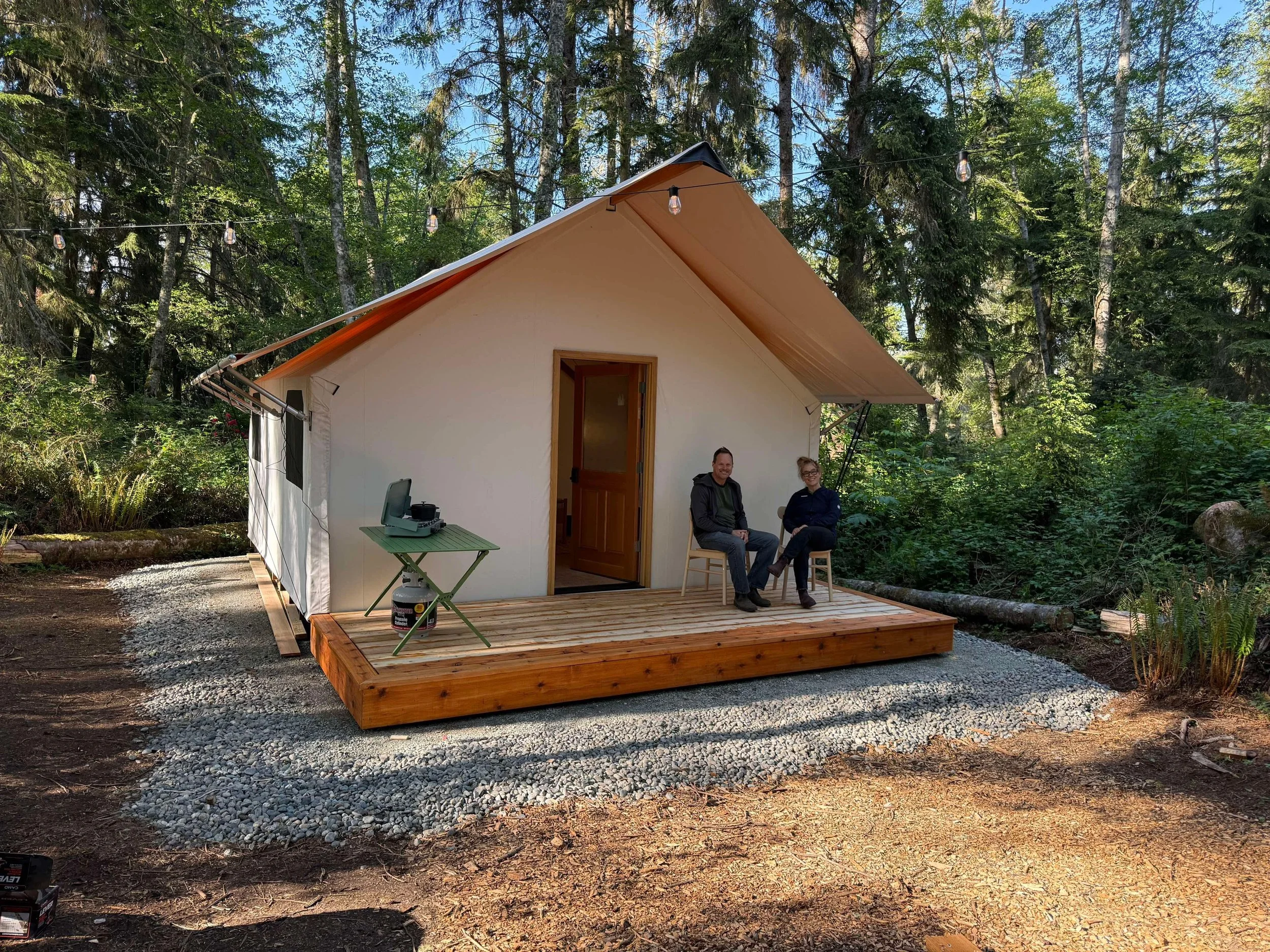 Rainier Outdoor Canvas Glamping Tent