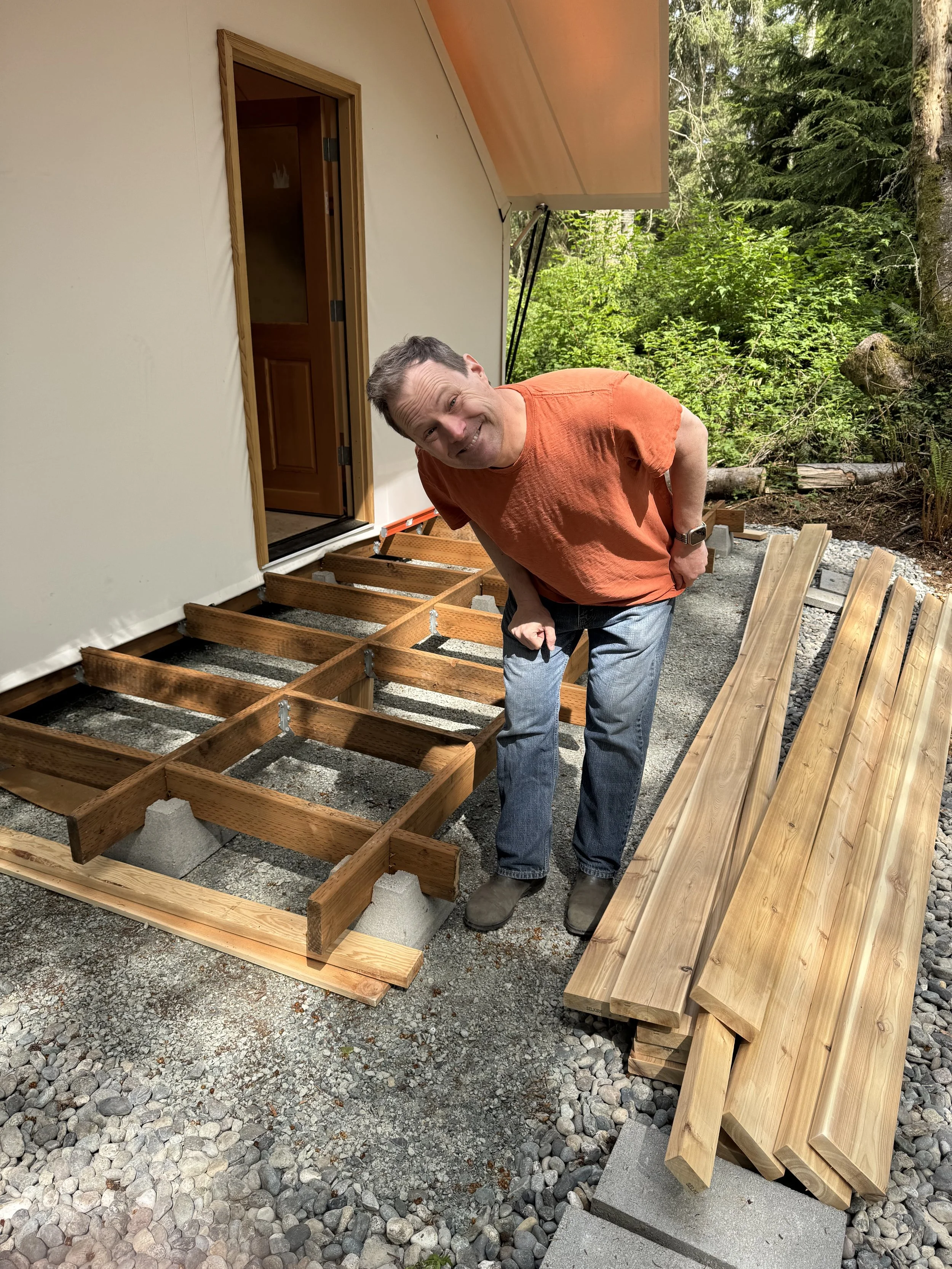 Building Deck Platform