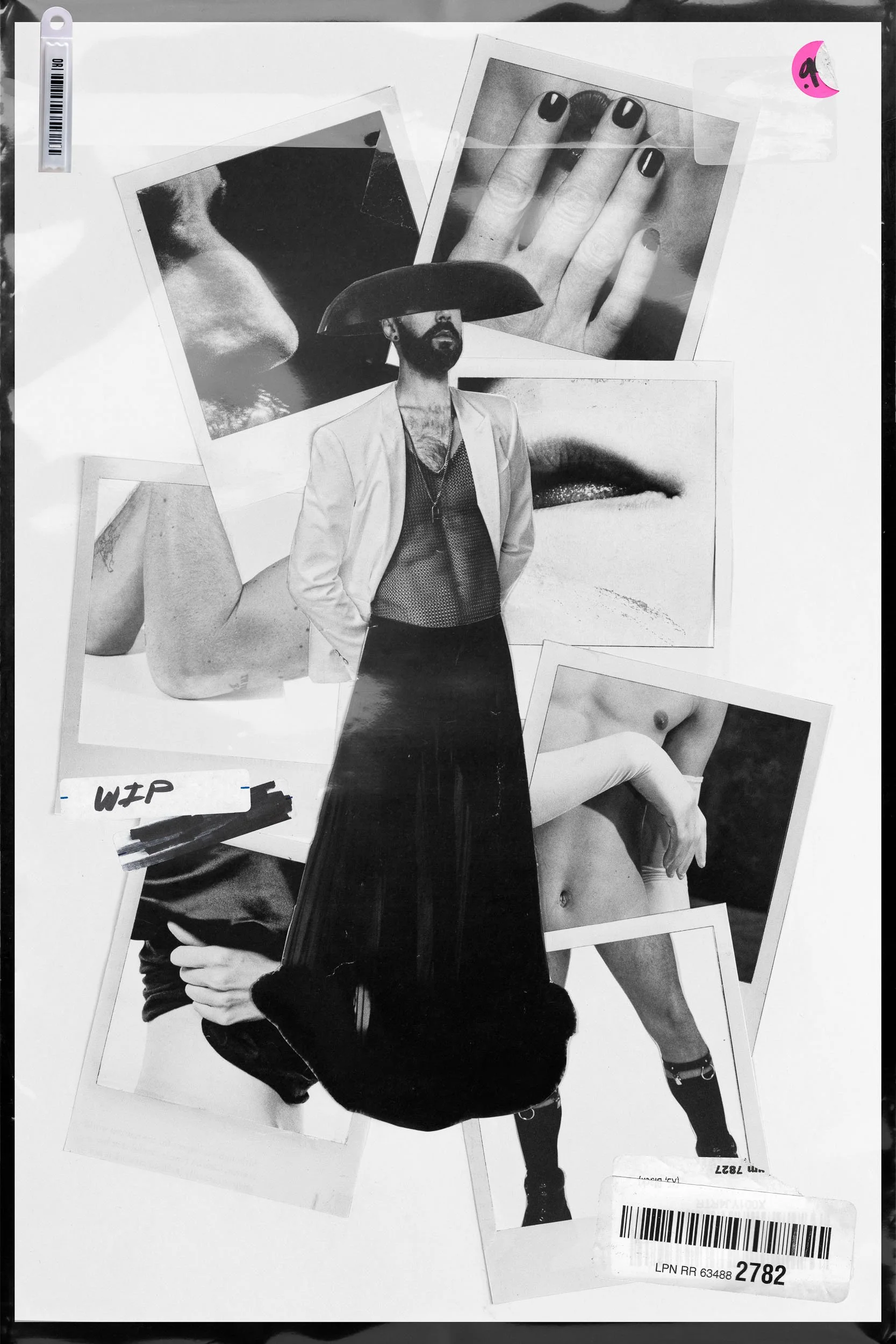 B -  '24 analog/digital collage