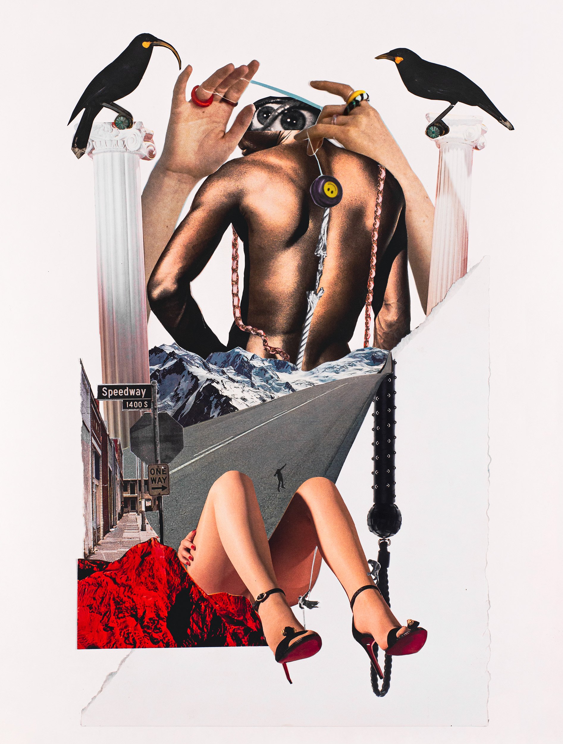Ascension - '25 Analog Collage