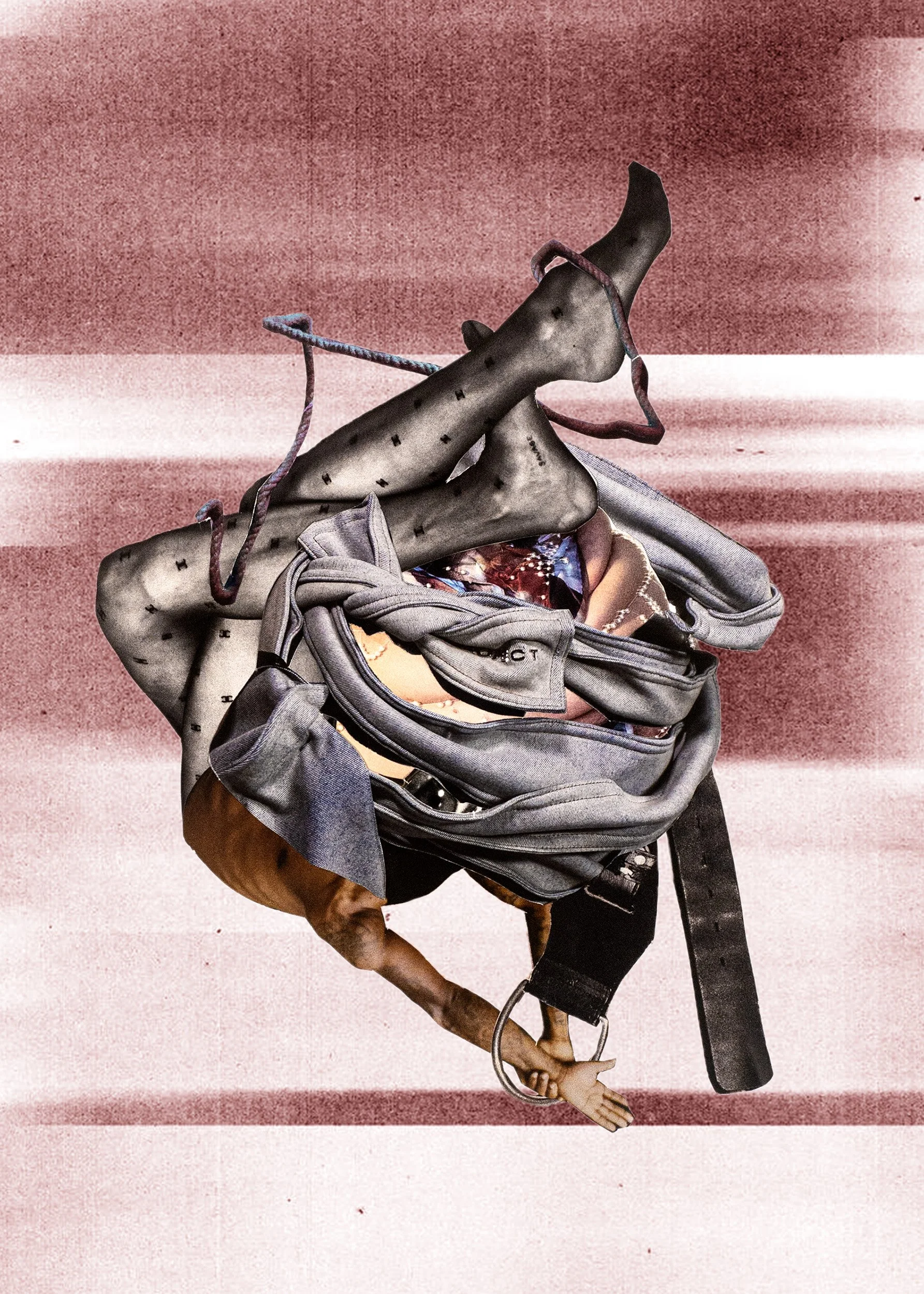 Tied In A Knot - '26 Analog & Digital Collage