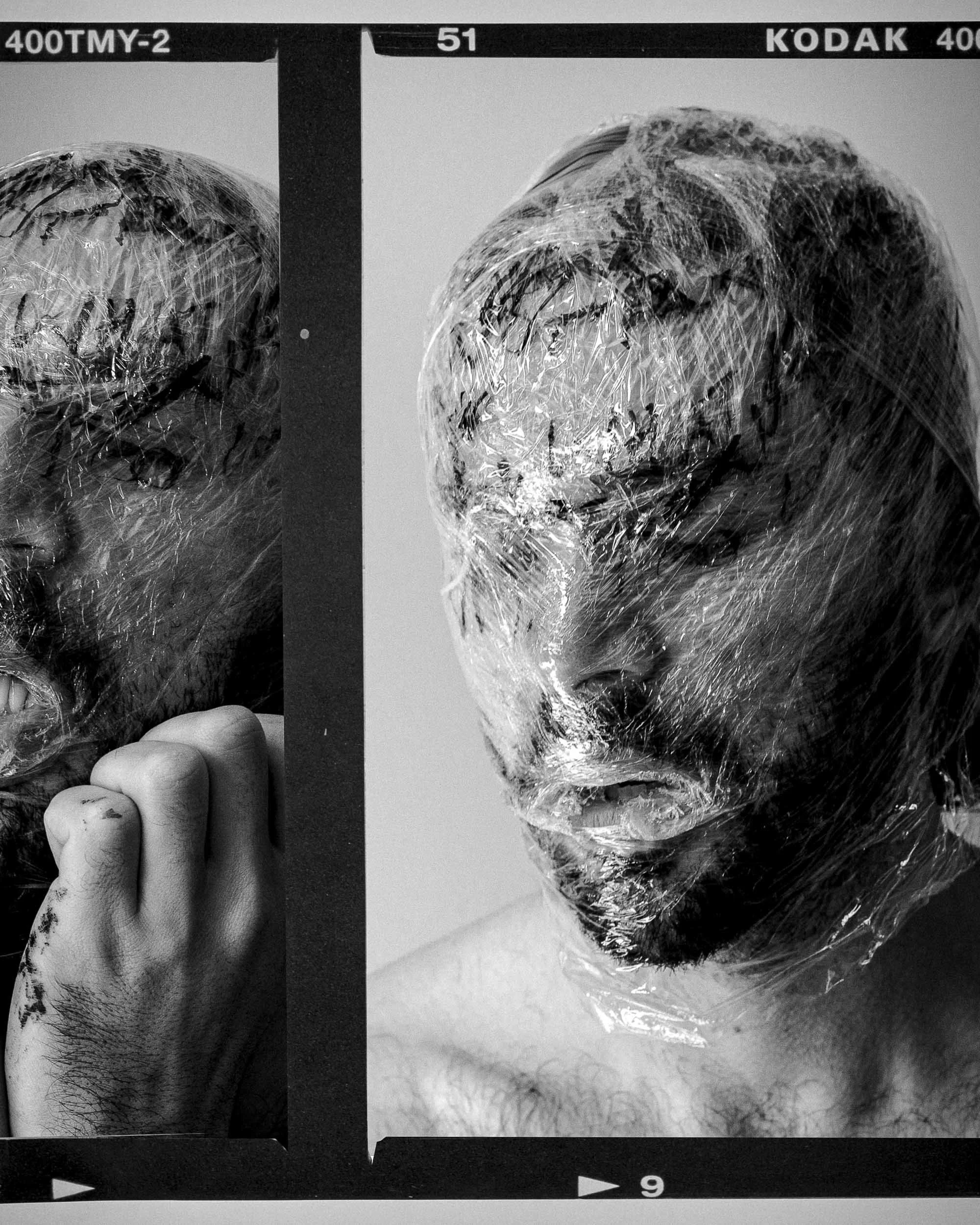 Anxiety - '18 analog collage