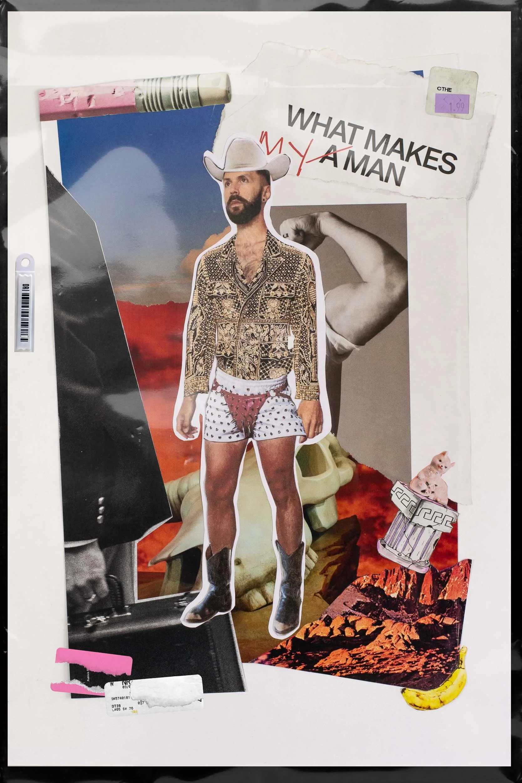 M - '24 analog/digital collage