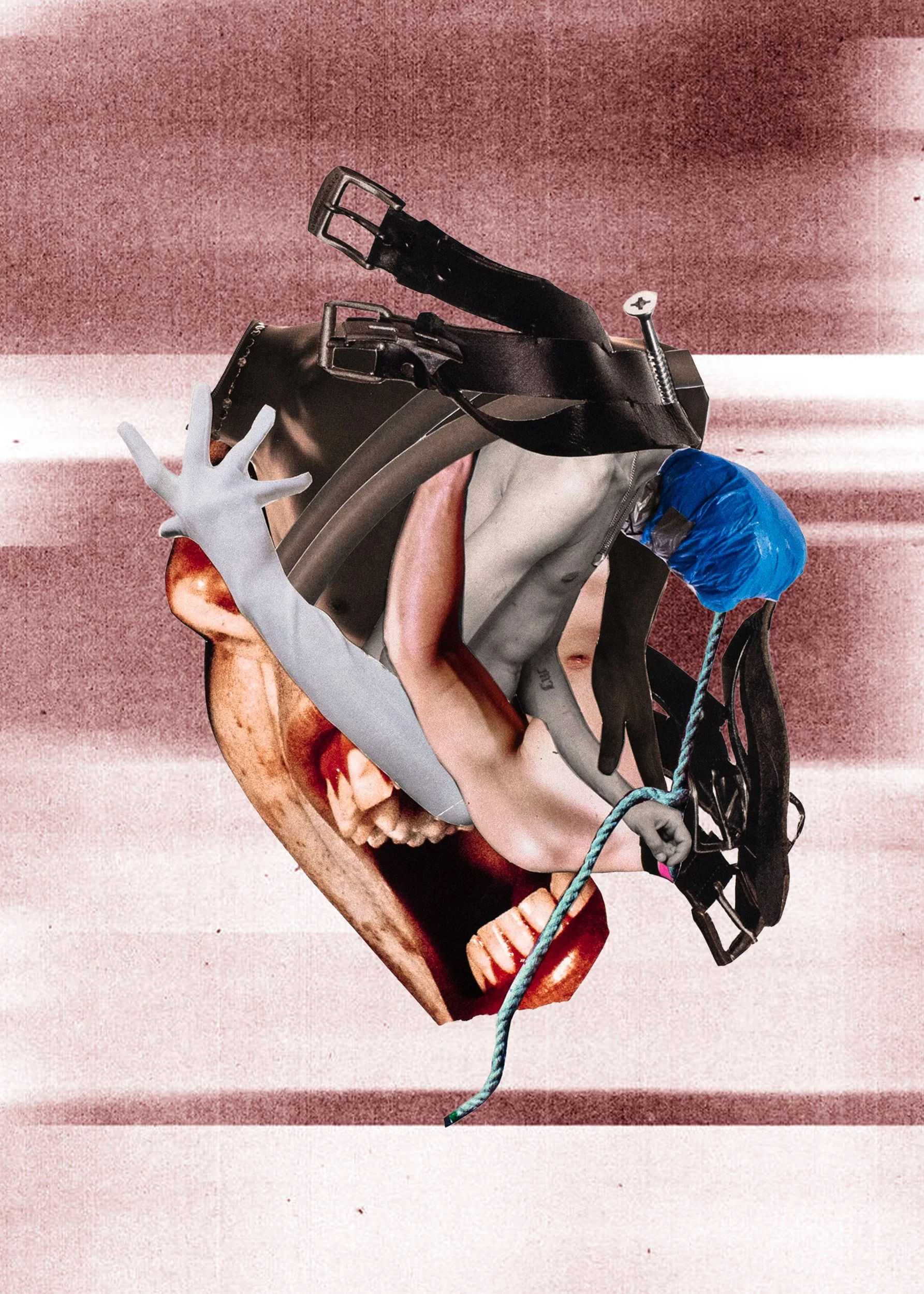Tied In A Knot - '26 Analog & Digital Collage