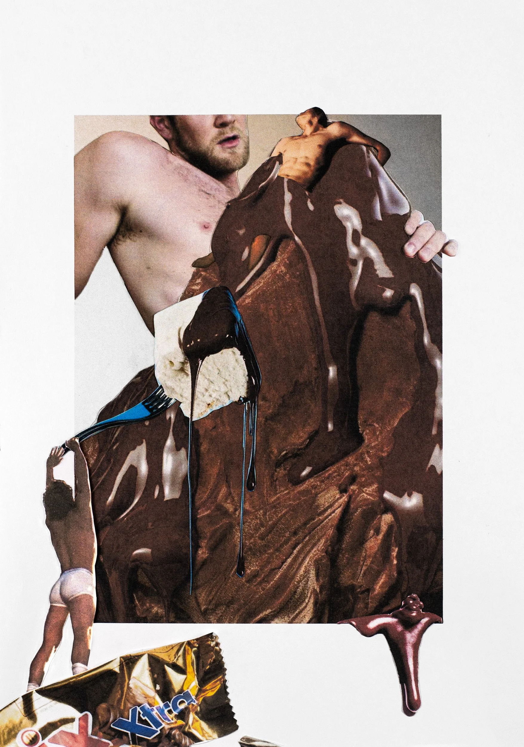 Melt Into Me -  '26 Analog Collage