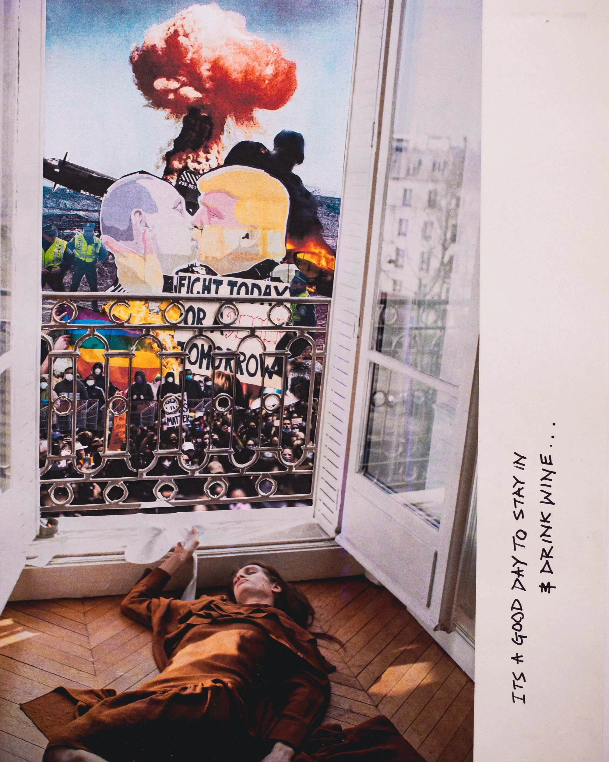 Dangers - '23 analog collage