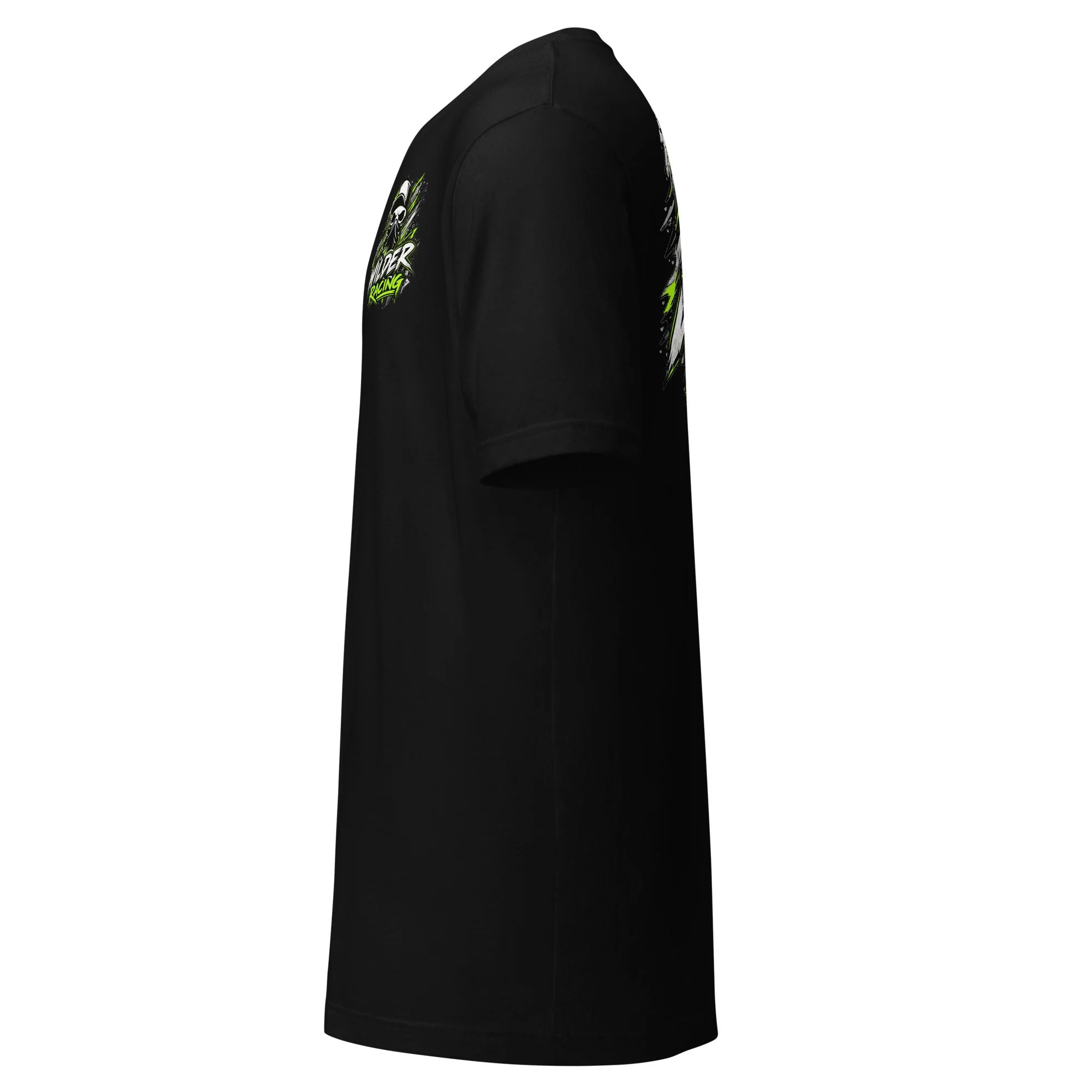Wilder Racing Skull Logo T-Shirt, black, left side