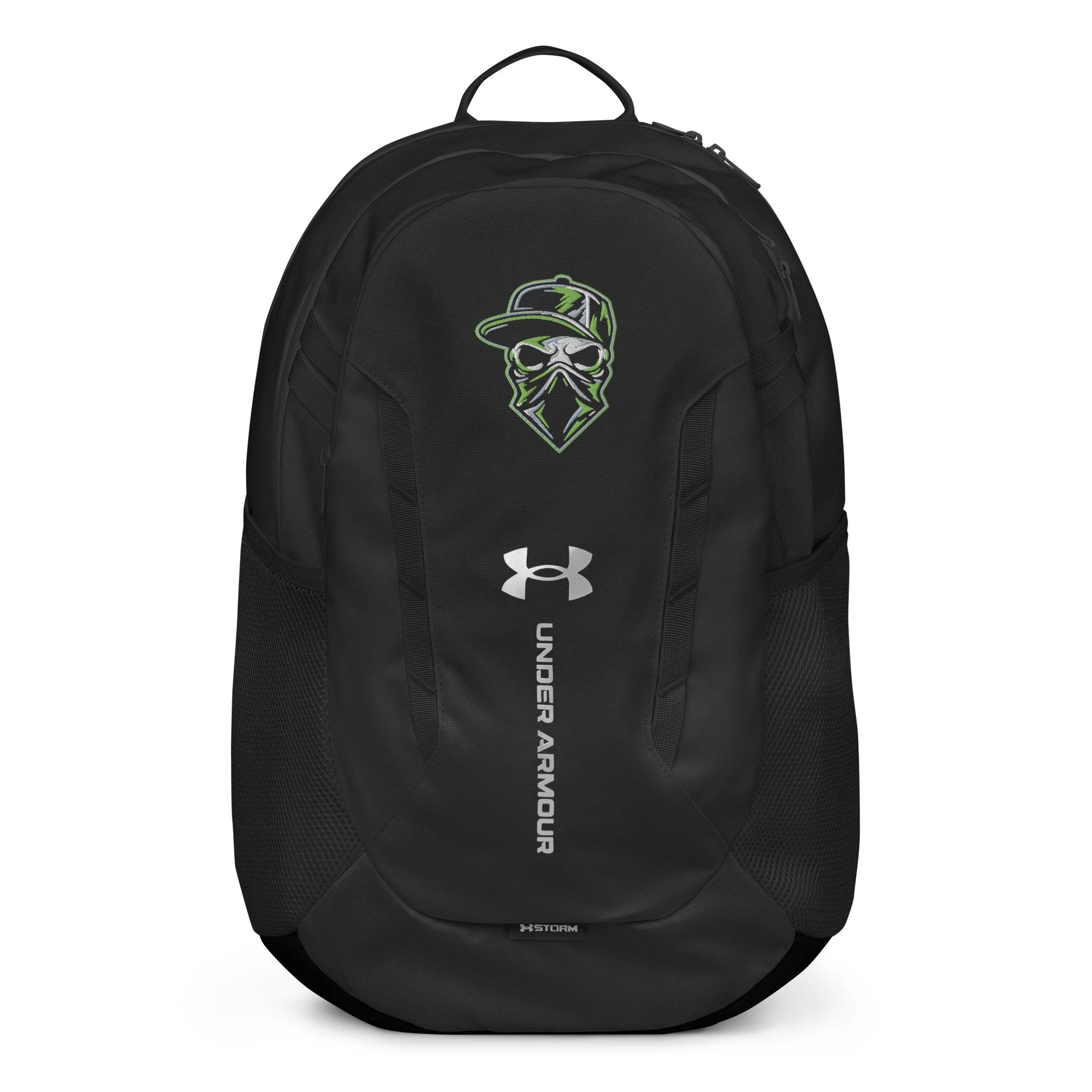 Wilder Racing Skull Under Armour Backpack, front