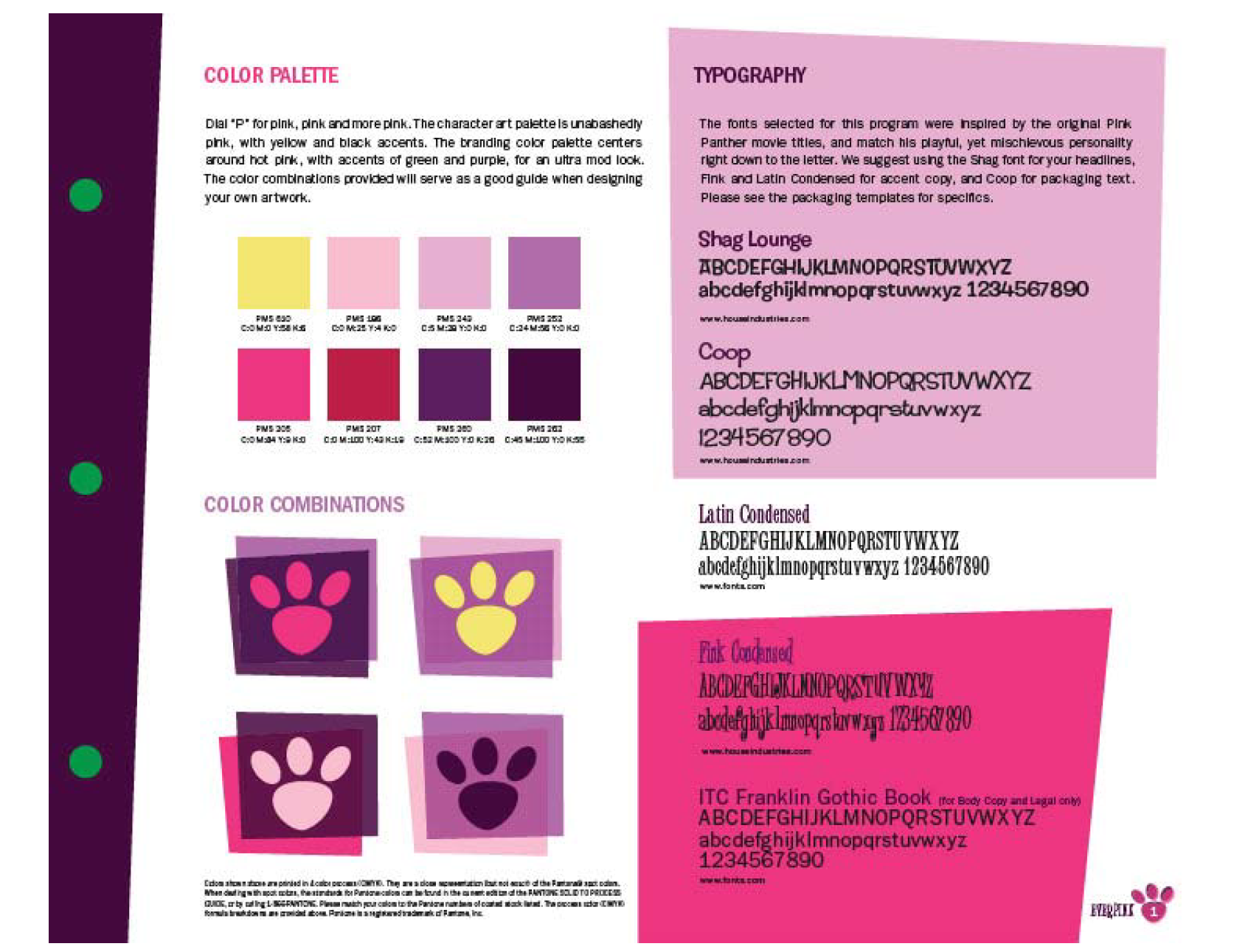 *STYLE GUIDES PROVIDED BY MGM