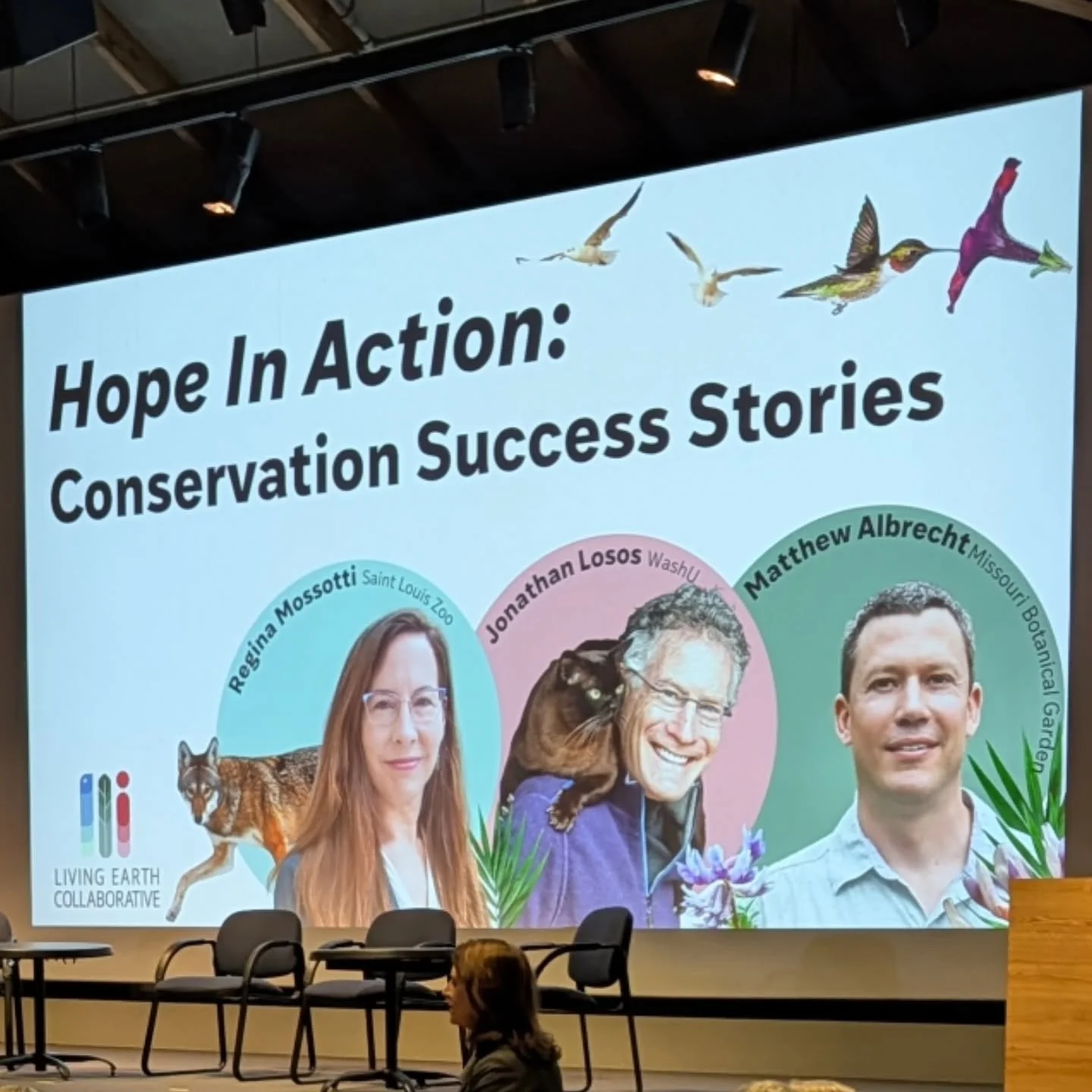 Thank you to the Living Earth Collaborative (Washington University in St. Louis, St. Louis Zoo, and Missouri Botanical Garden) and the Explorers Club St. Louis Chapter for a wonderful and inspiring event! 

The Terra Team thoroughly enjoyed the prese