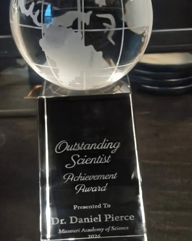 Many heartfelt thanks to the Missouri Academy of Science for the honor of naming two of our founders, Daniel Pierce and Chris Bodine, the Missouri Academy Scientists of the Year!
https://moacademysci.org/
https://www.terraincognitaresearch.org/