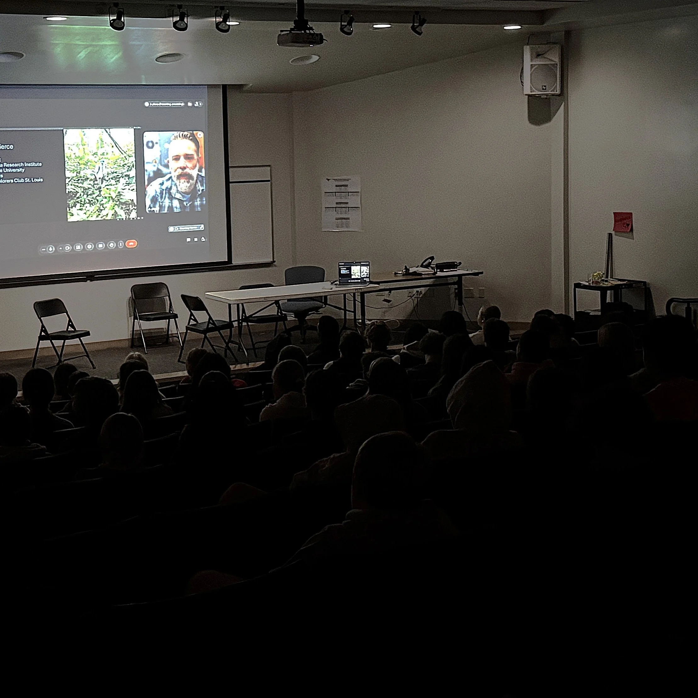 What a fun presentation! Our own Dr. Daniel Pierce had the opportunity to engage with students of Parkway Central Middle School of St. Louis to discuss the topic of Exploration, leading to a great Q&amp;A session. Thank you so much to Parkway, and to