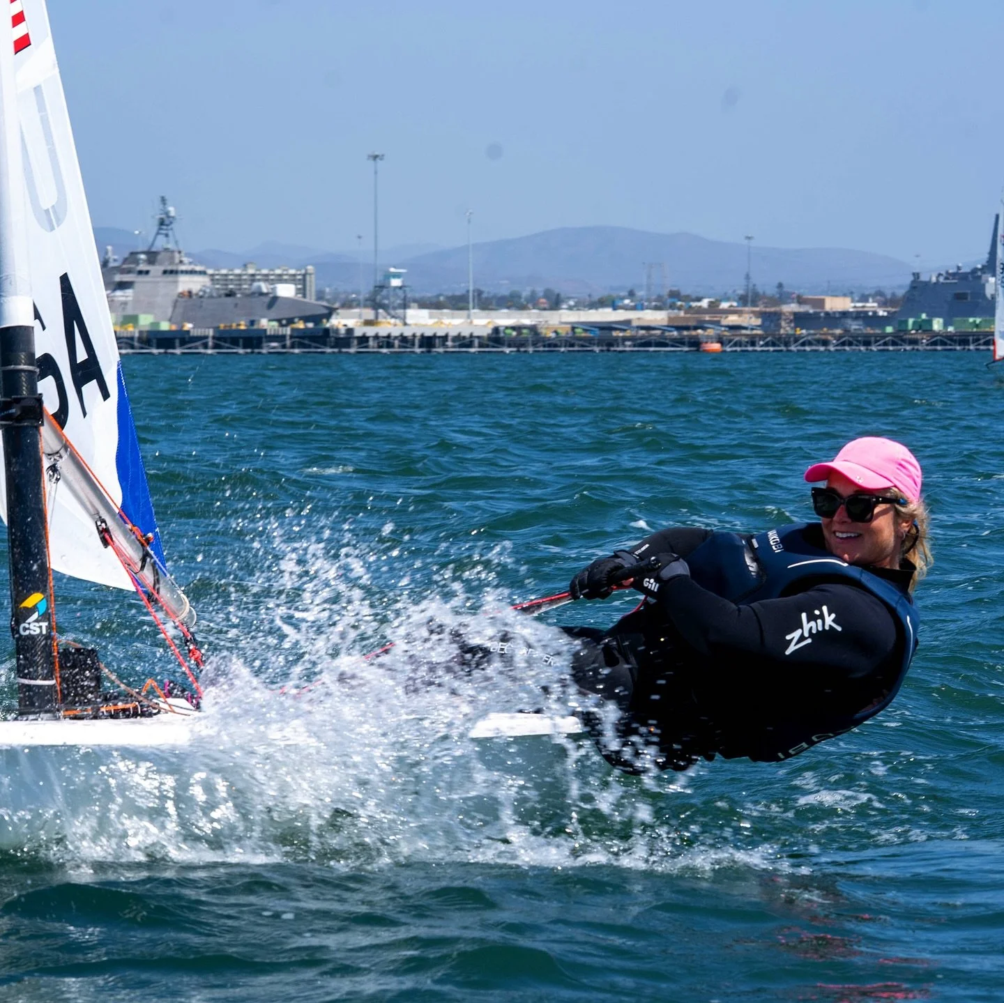 Day 1 at Pacific Coast Champs 💨

3 races in 12&ndash;17 kts and I&rsquo;m walking off the water feeling strong. Core held up, decisions were there, and I&rsquo;m starting to trust the work.

7th overall, 2nd female after Day 1.

Not perfect&mdash;bu