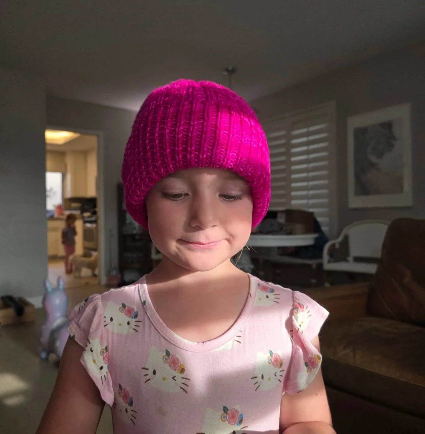 My little keeps stealing my new hat! Designed by @abeeinthebonnet, the pattern goes on sale on July 24th! The pattern is called 15 Knots after my favorite wind speed to sail in. A portion of the proceeds will go to the Second Wind Olympic Campaign!

