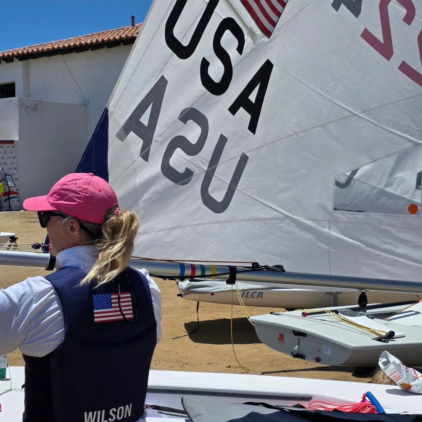 Here we go! Day 1 of the last leg of the Sailing Grand Slam, the San Pedro Olympic Classes Regatta! So excited to race again on Olympic waters against so many of the world's absolute best sailors! 

Thank you to everyone who have supported me and hel