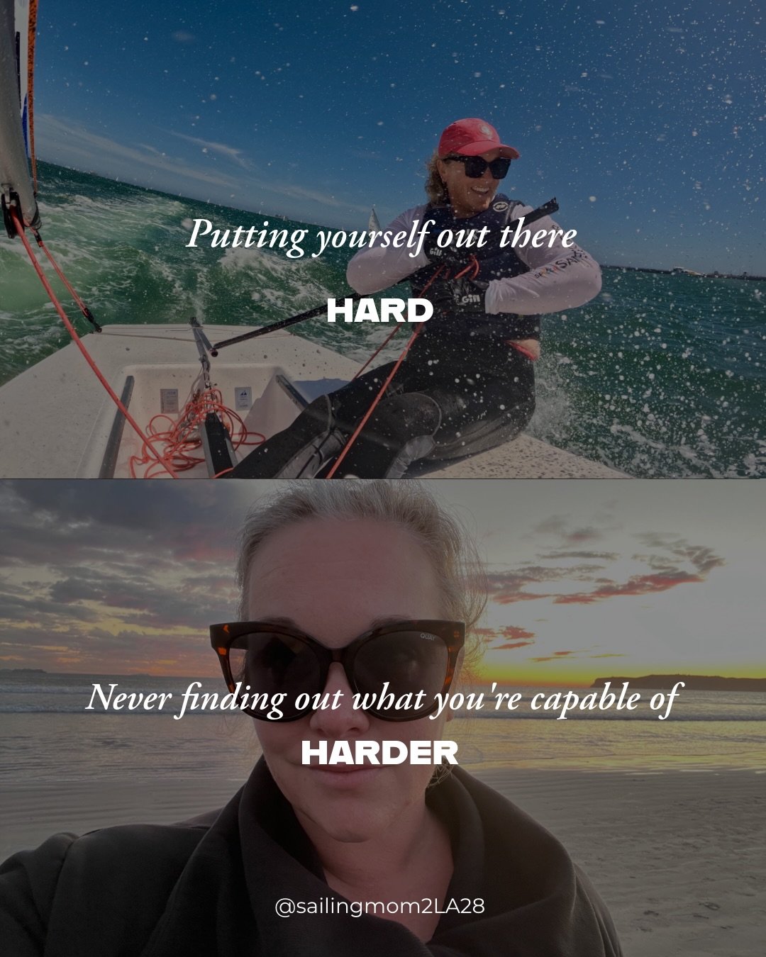 People often tell me how brave I am.

The truth is, none of this feels brave most days.

Most days it feels uncertain.

It feels expensive.
It feels uncomfortable.
It feels humbling.
It feels like showing up knowing I might finish near the back of th