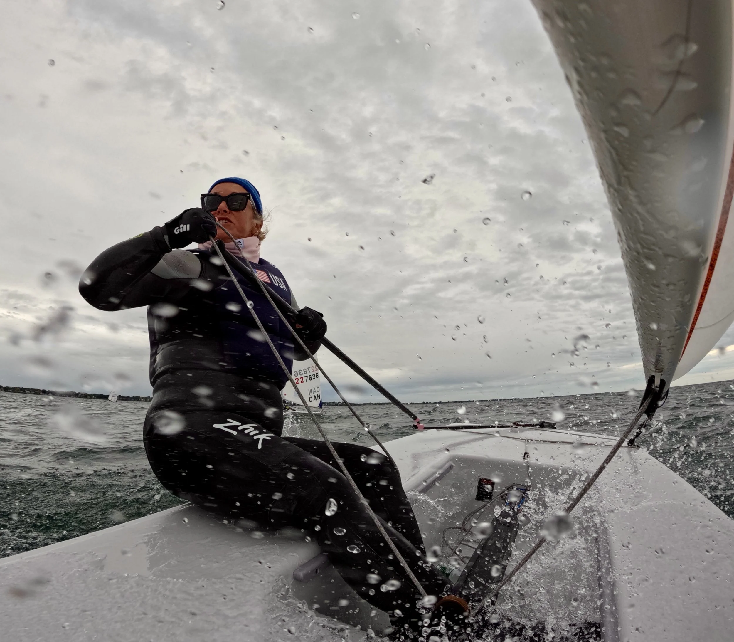 Apparently, October sailing in Rochester is not for the faint of heart. Especially if you&rsquo;re a wimpy California girl. 🥶⛵️

The 2026 ILCA Great Lakes Championship at Rochester Yacht Club delivered cold temperatures, big breeze, enormous swells,