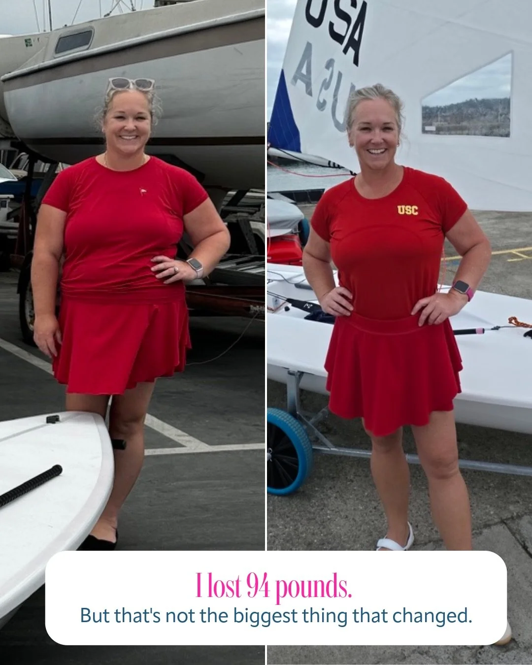 I almost didn&rsquo;t share these photos.

Not because I&rsquo;m ashamed of how I looked before. But because I know how easy it is to look at a before-and-after and assume you know the whole story.

Yes, I&rsquo;ve lost 94 pounds.

But two years ago,
