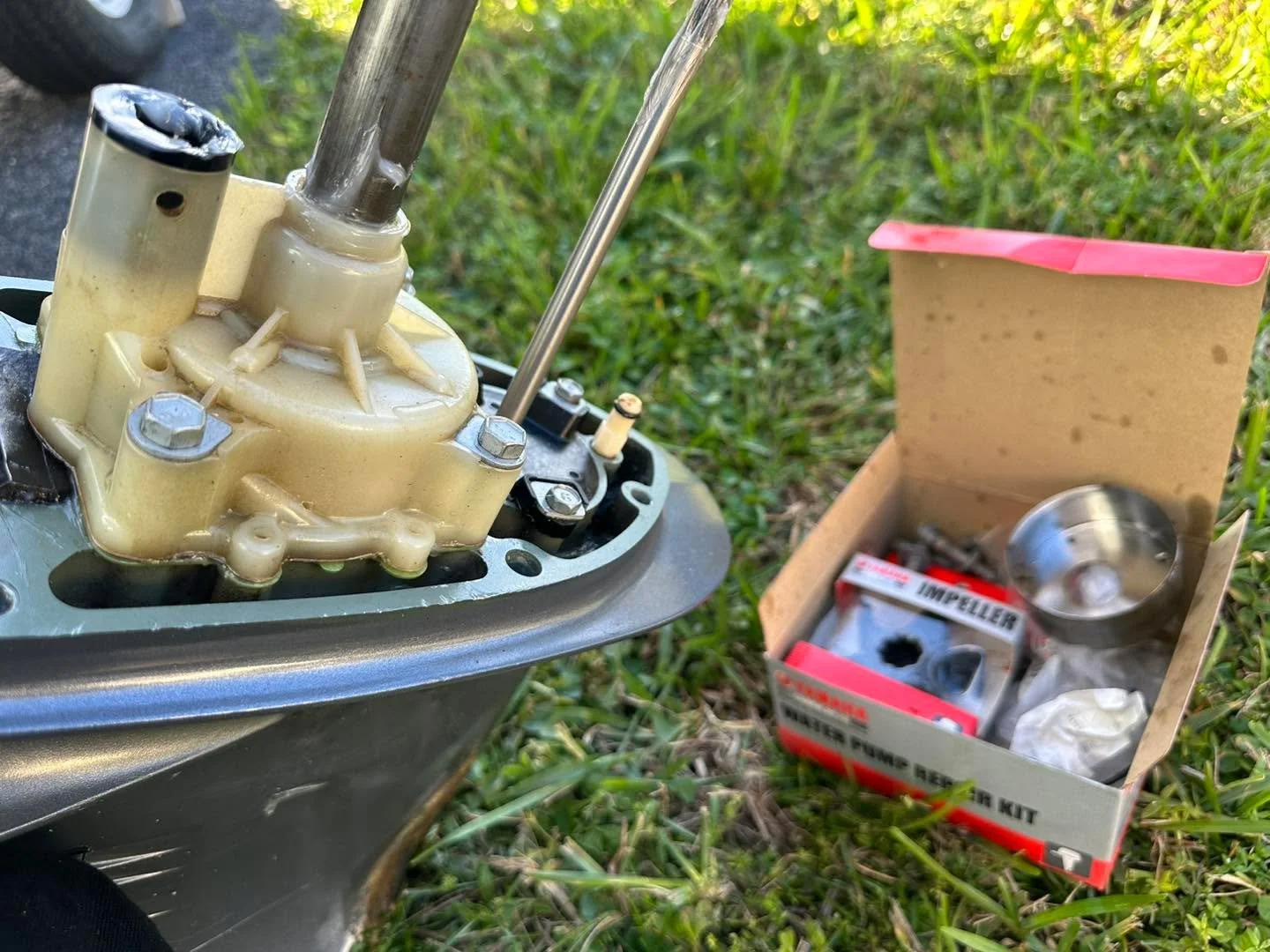 Completed fuel system overhaul and performed gearbox and impeller maintenance to complete the second half of a partial unscheduled annual service.