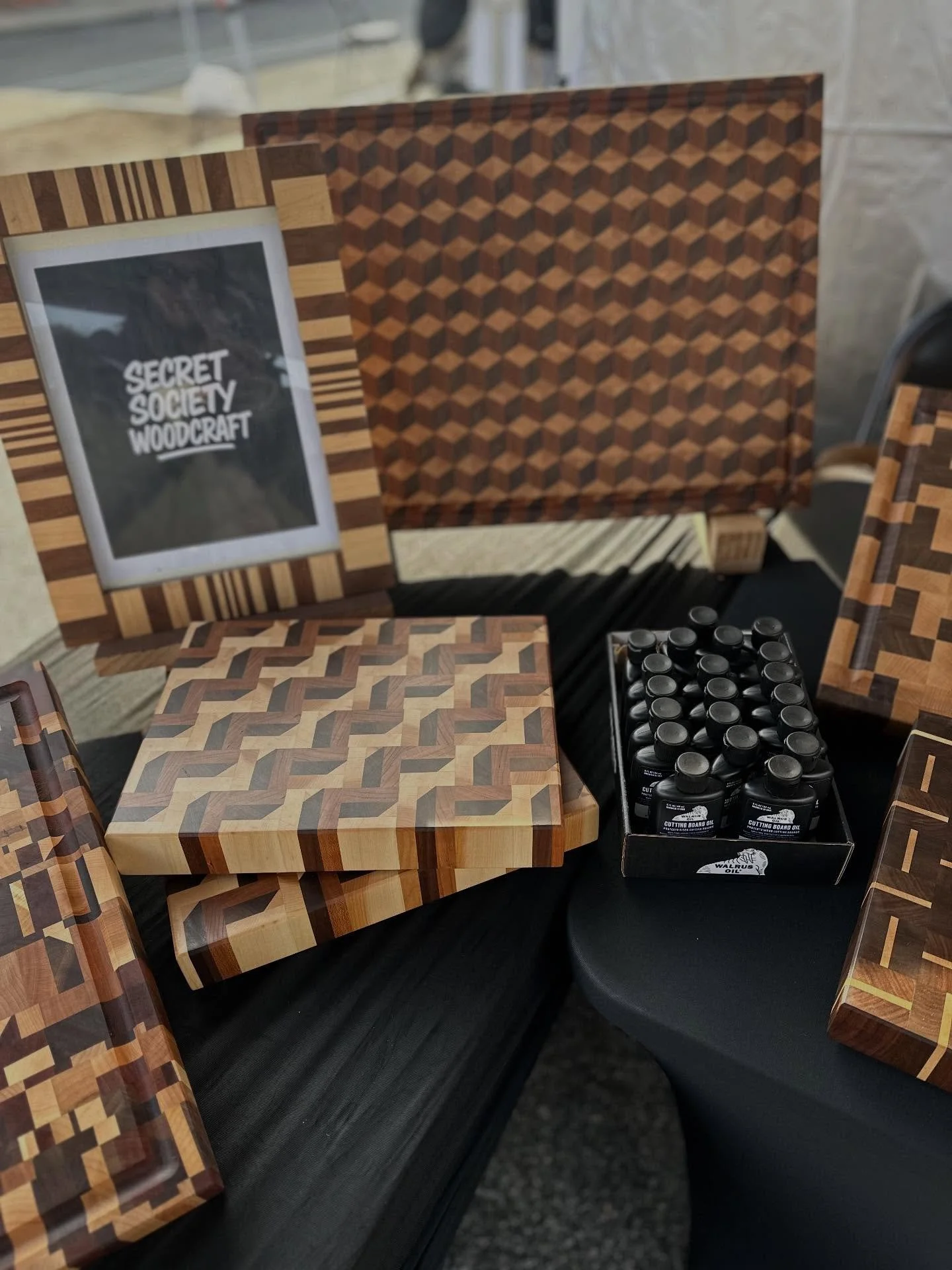 Ardmore popped off. It was crazy! I appreciate everyone who stopped by and admired the craftsmanship and work that goes into making these. 
Also big thanks to Teddy making the trip up and grabbing two boards. Wally, who admired the work so much and b