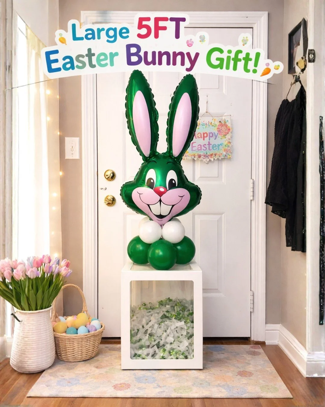 🐰 EASTER BUNNY BALLOON BOXES &amp; CUPS &ndash; PREORDERS OPEN! 🌷

Make Easter morning extra special this year! These adorable bunny balloon displays are perfect for Easter baskets, egg hunts, church events, party d&eacute;cor, and photo backdrops.