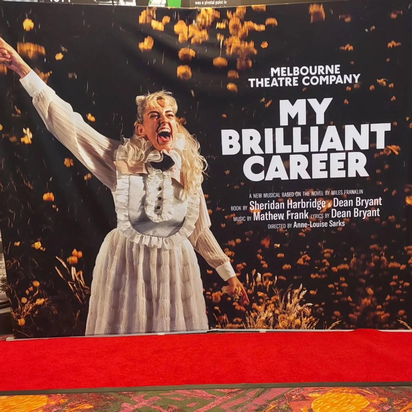 @mybrilliantcareer Canberra Opening Night on International Women's day 2026 @canberratheatrecentre

I nabbed tickets to see Miles Franklin's book 'My Brilliant Career' in musical format on #iwd. Admittedly the book is still on my #tbr list so I went 
