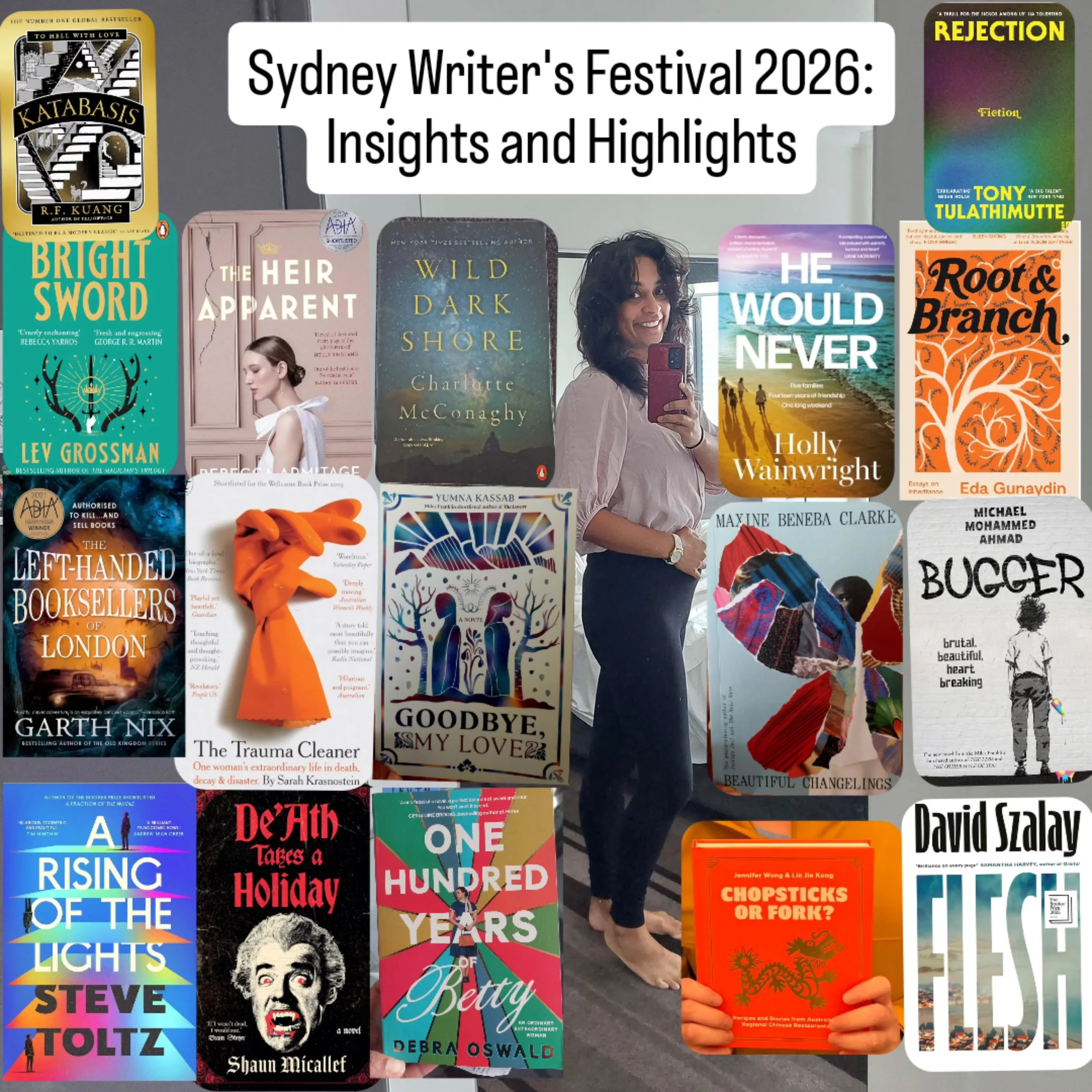 Sydney Writers Festival 2026 - Insights and Highlights 🤓

A worldwind trip to Sydney to hear from some very talented writers, taking about books with likeminded strangers, and catching up with sydney friends, writer friends and family.

My #tbr just