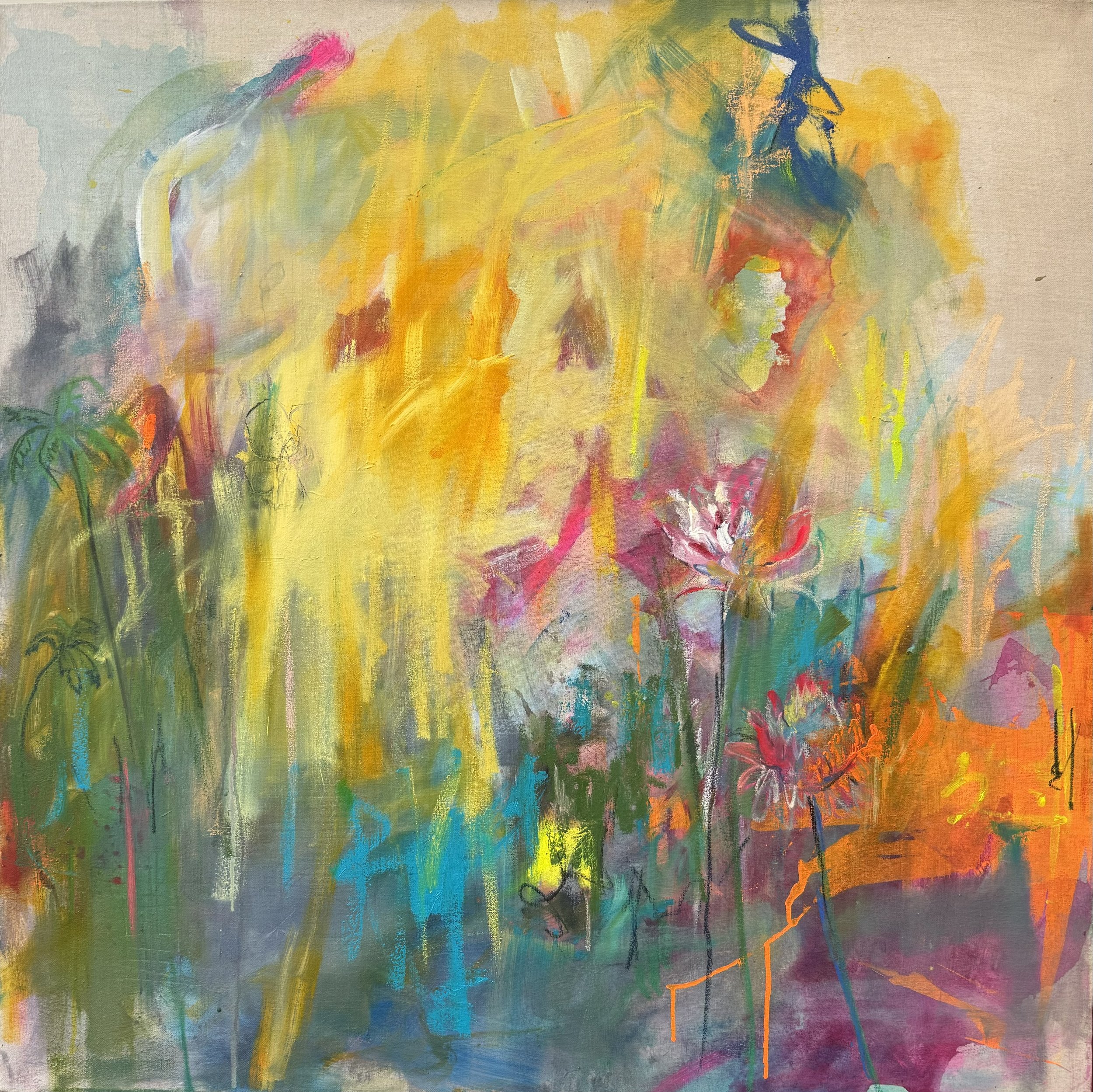 Sunshine, 2024
oil on linen, 36x36 inches