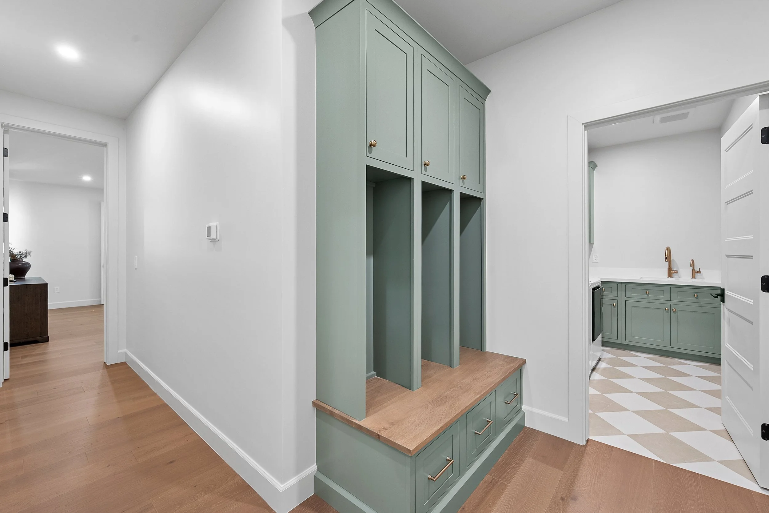 Custom inset painted cabinetry by Shiloh Cabinetry, available through Cactus Millwork Company in Phoenix, AZ. Beautifully crafted for a timeless, furniture-style look with clean lines and refined detailing.