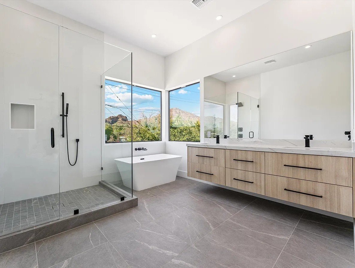 laminate custom euro floating vanity