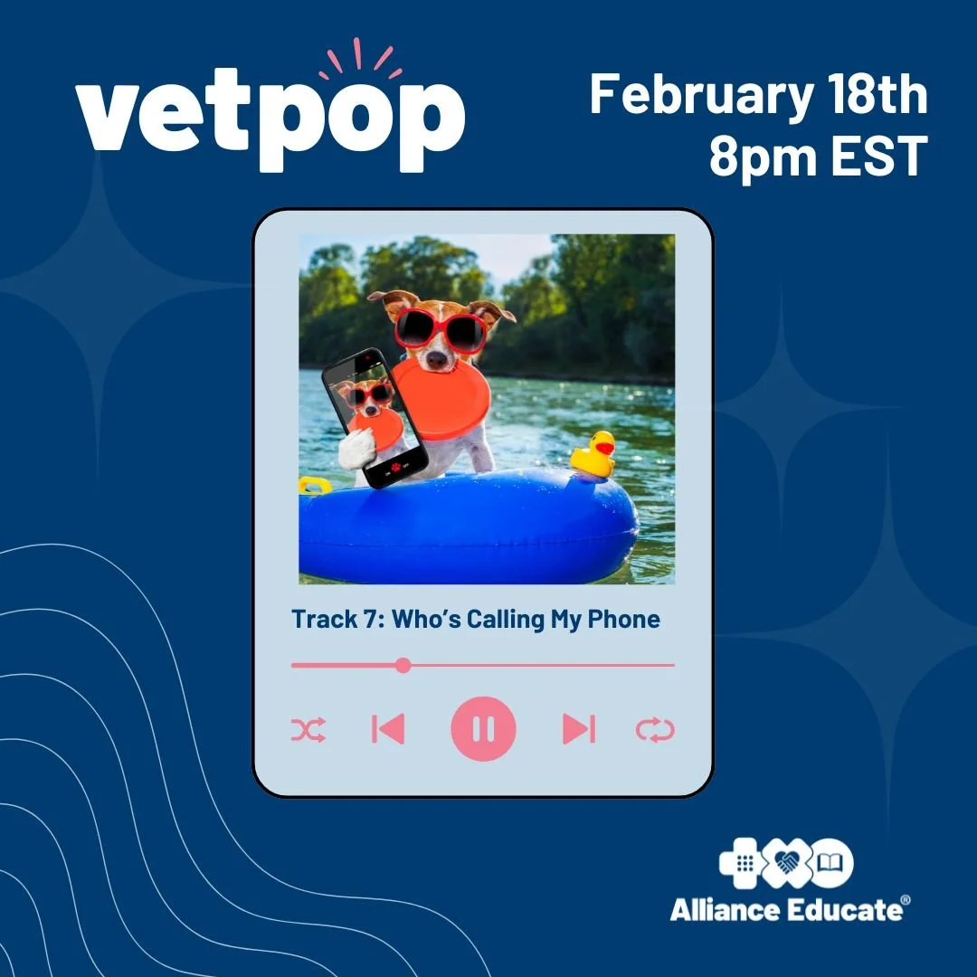 Recap of Track 7: Who's Calling My Phone

A peek at the ways efficiency can improve with technology in clinic!🐾