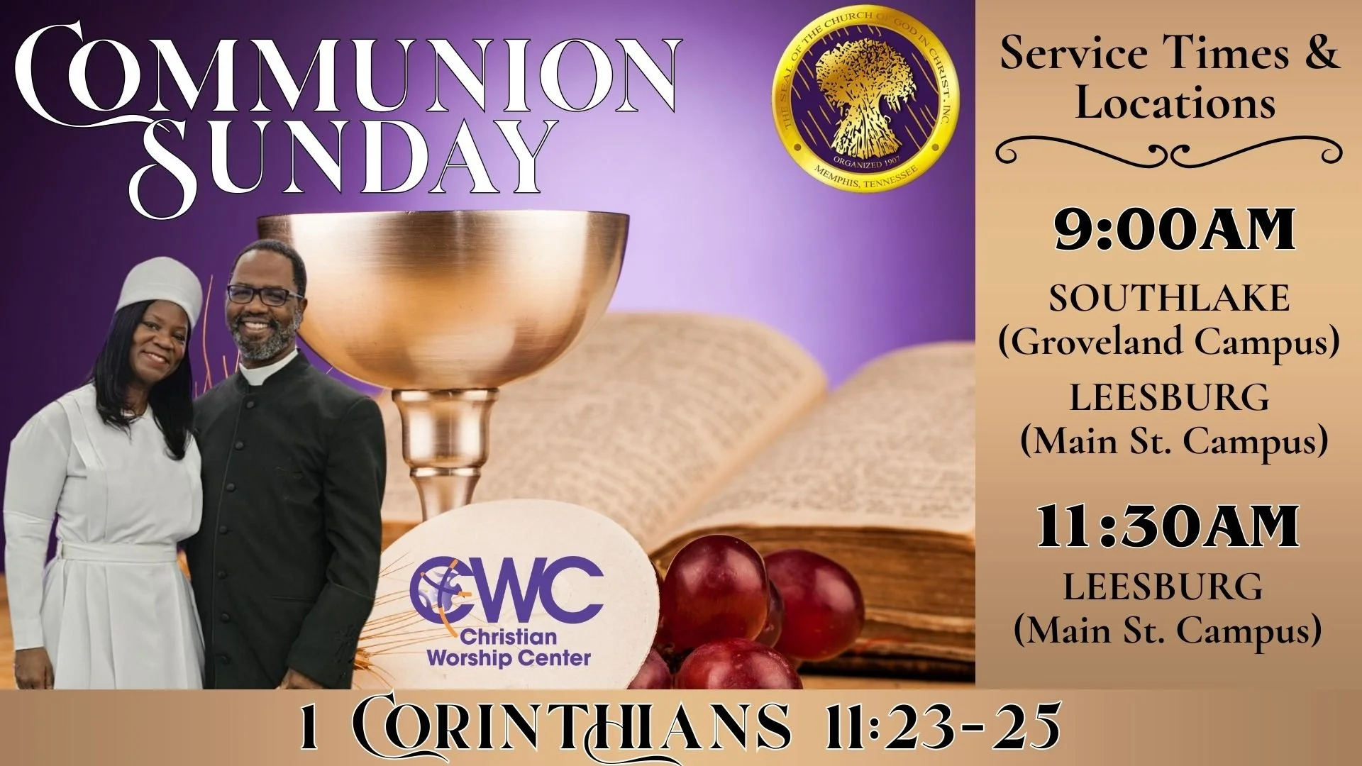 Communion Sunday