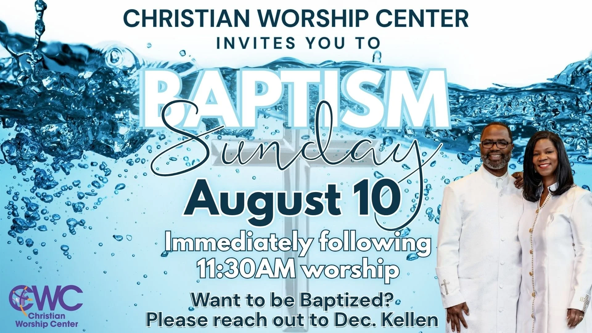 Baptism Sunday